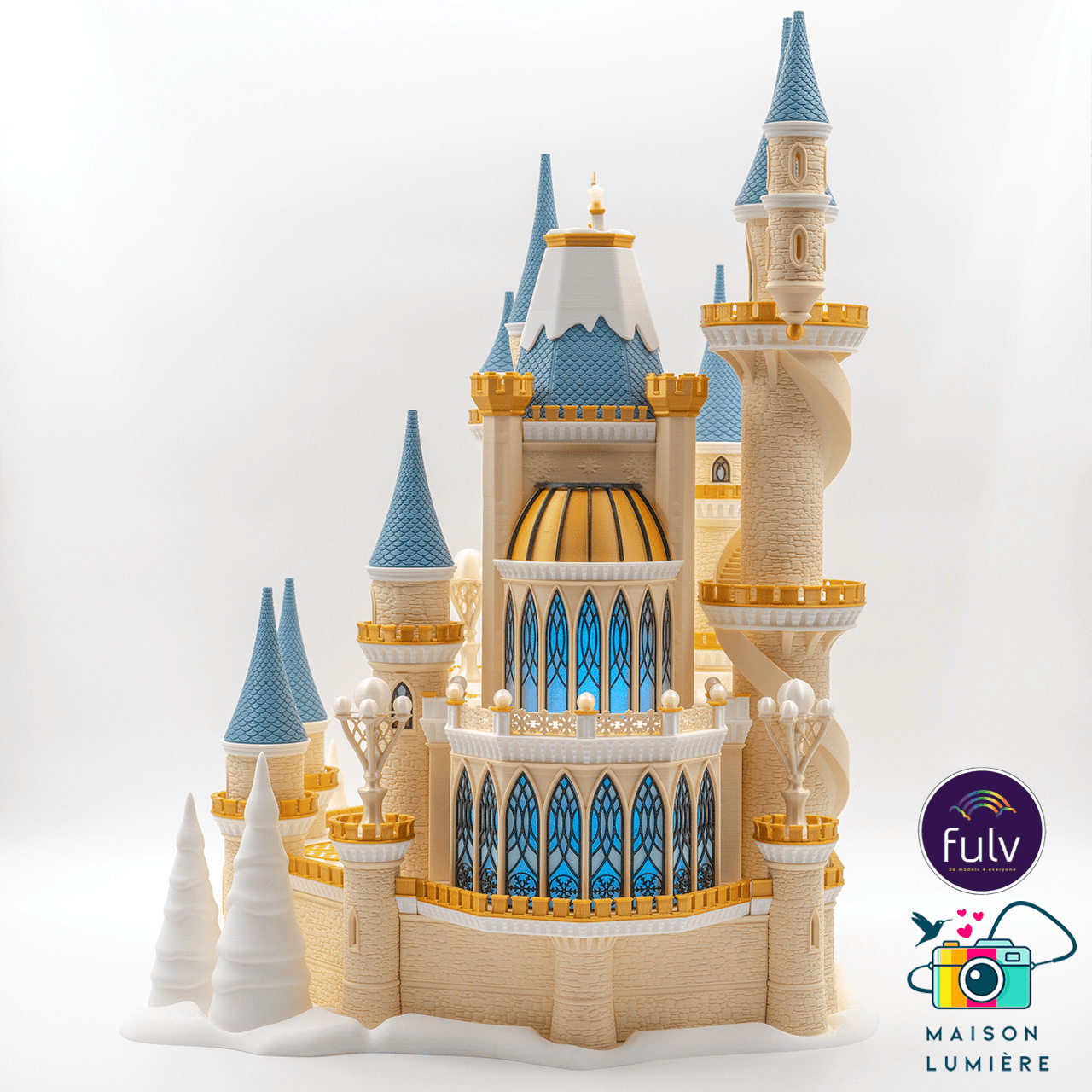 Christmas Castle 3d model