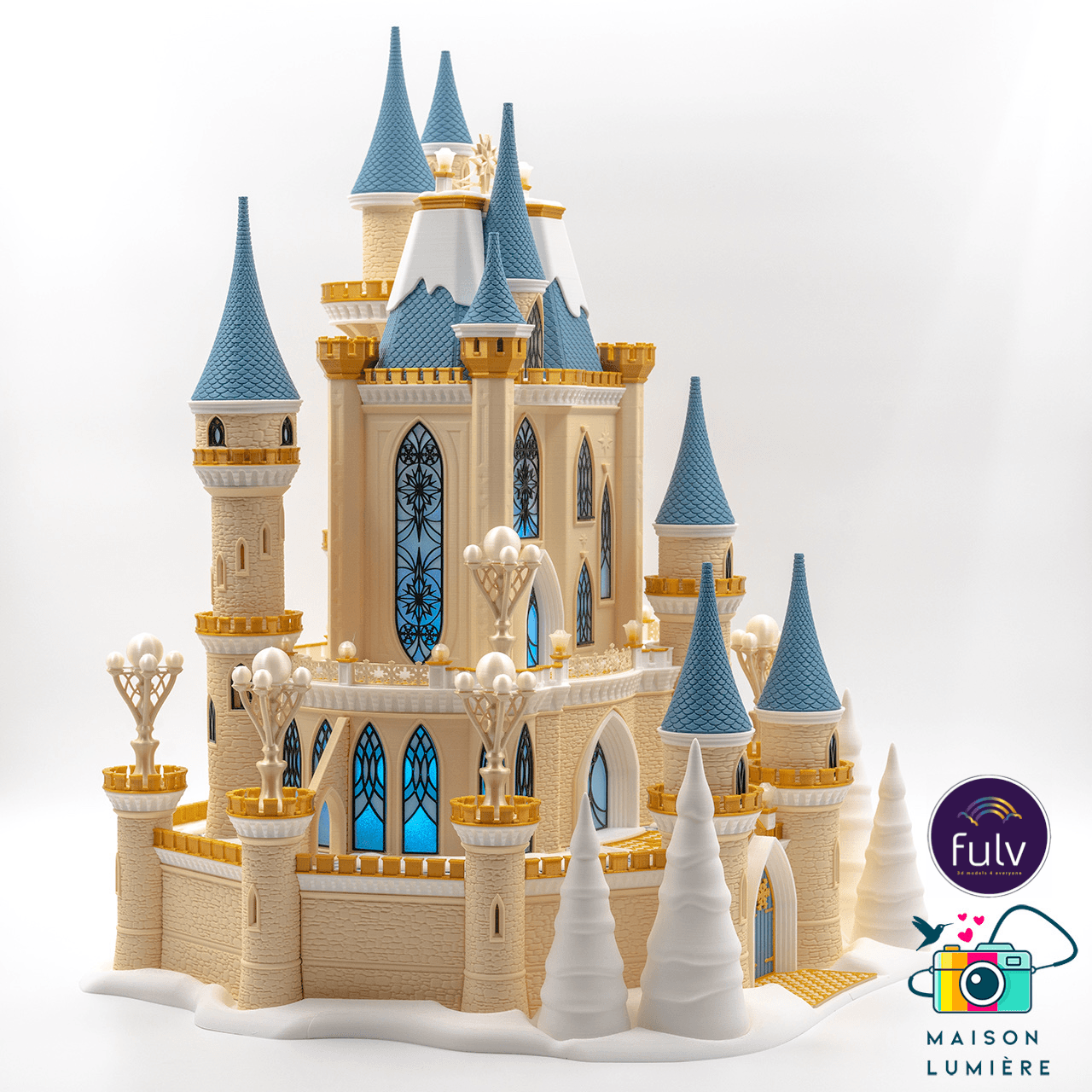 Christmas Castle 3d model