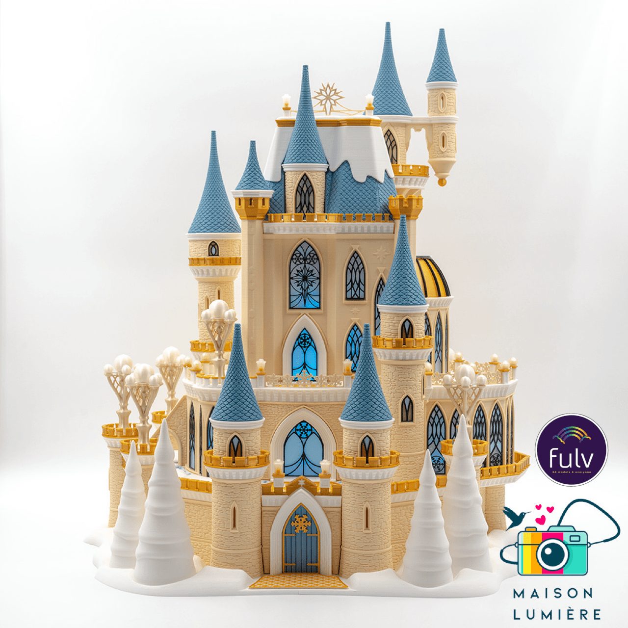 Christmas Castle 3d model