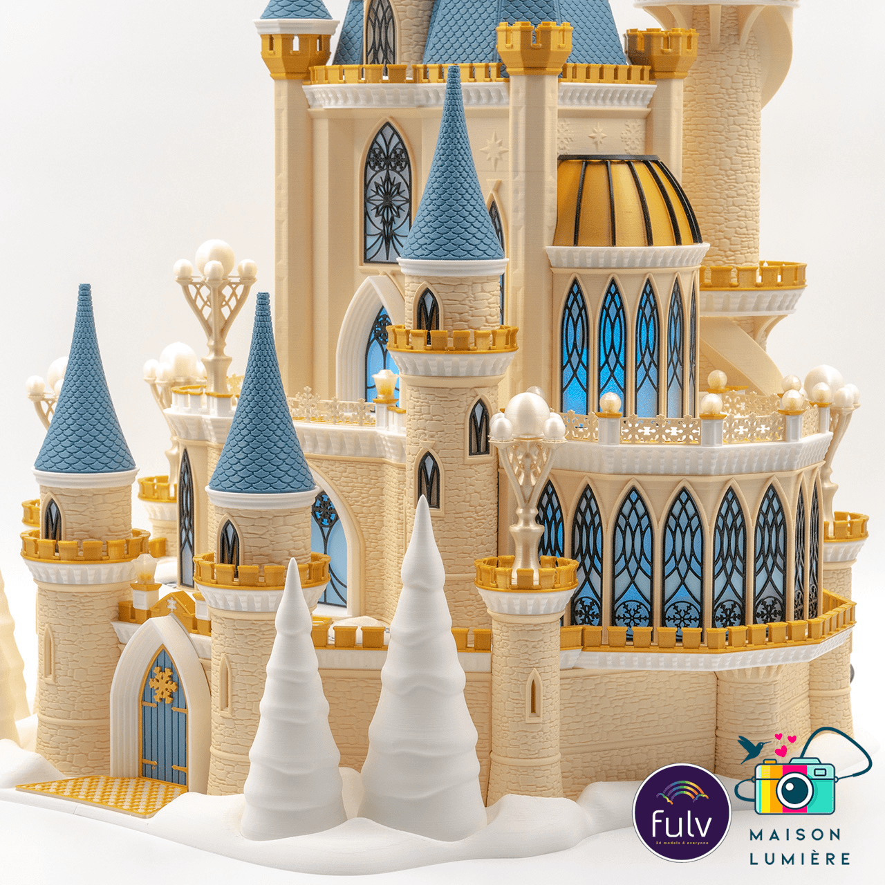 Christmas Castle 3d model