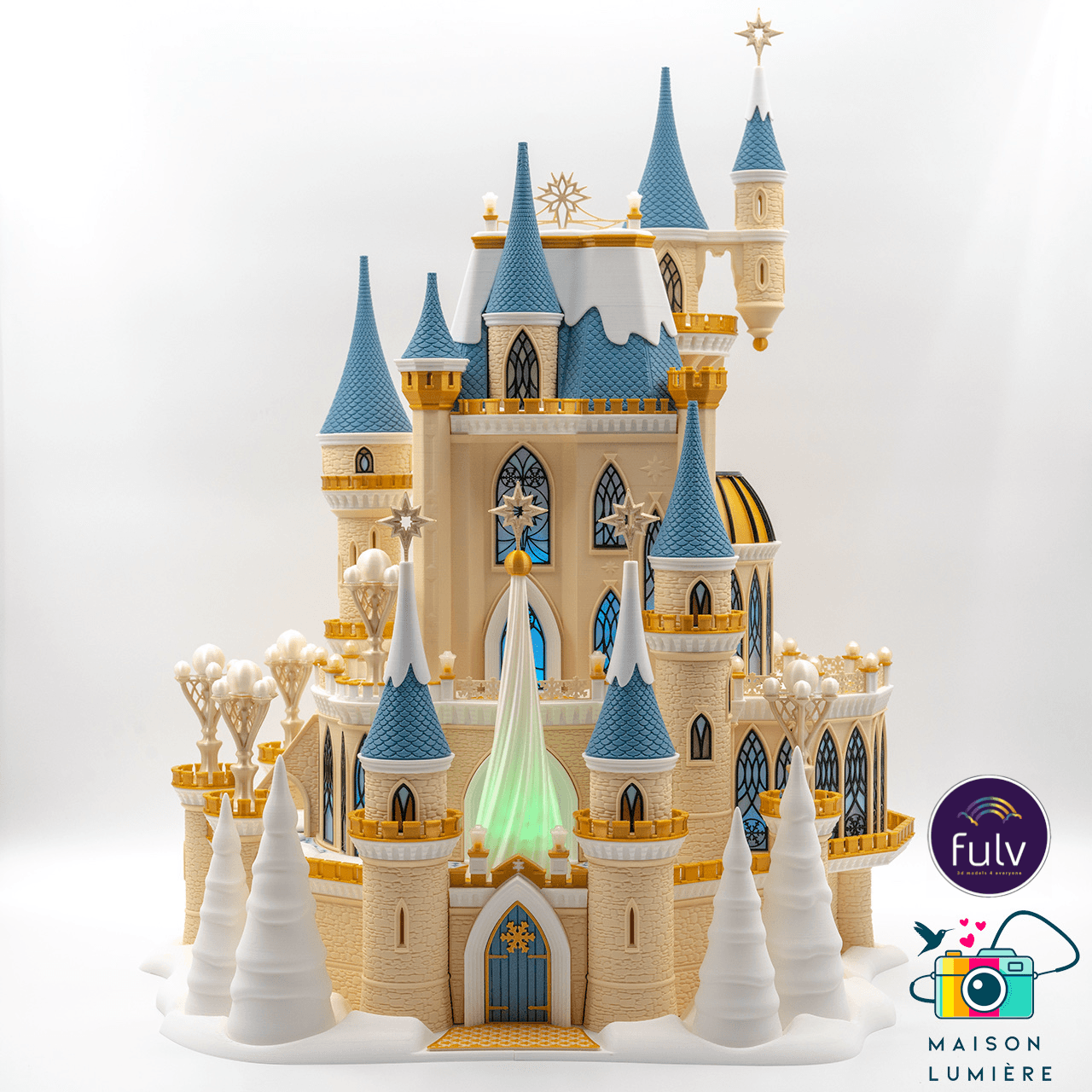 Christmas Castle 3d model