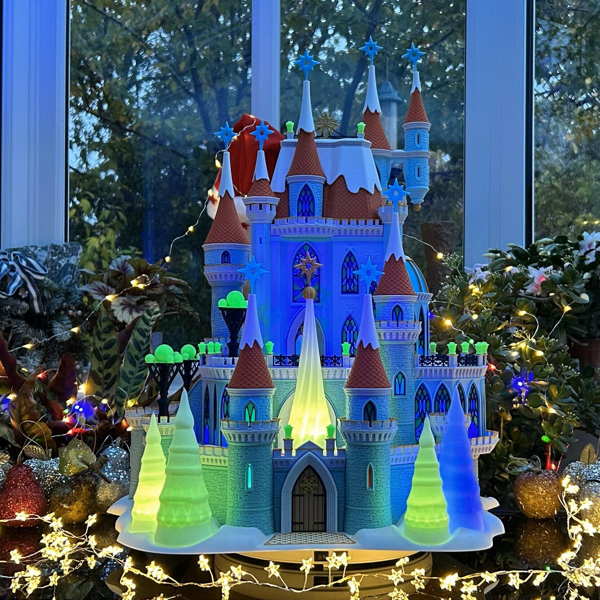 Christmas Castle 3d model