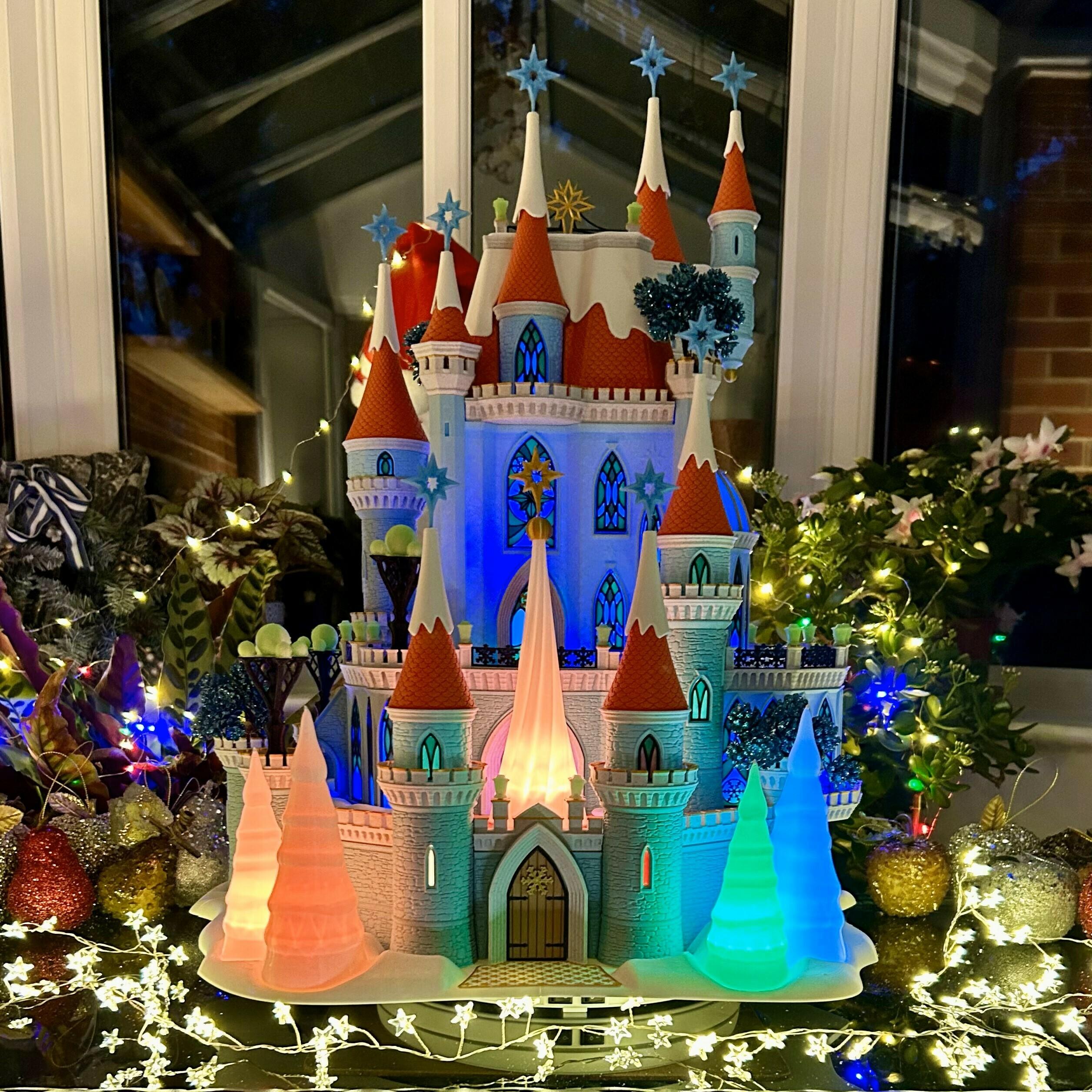 Christmas Castle 3d model