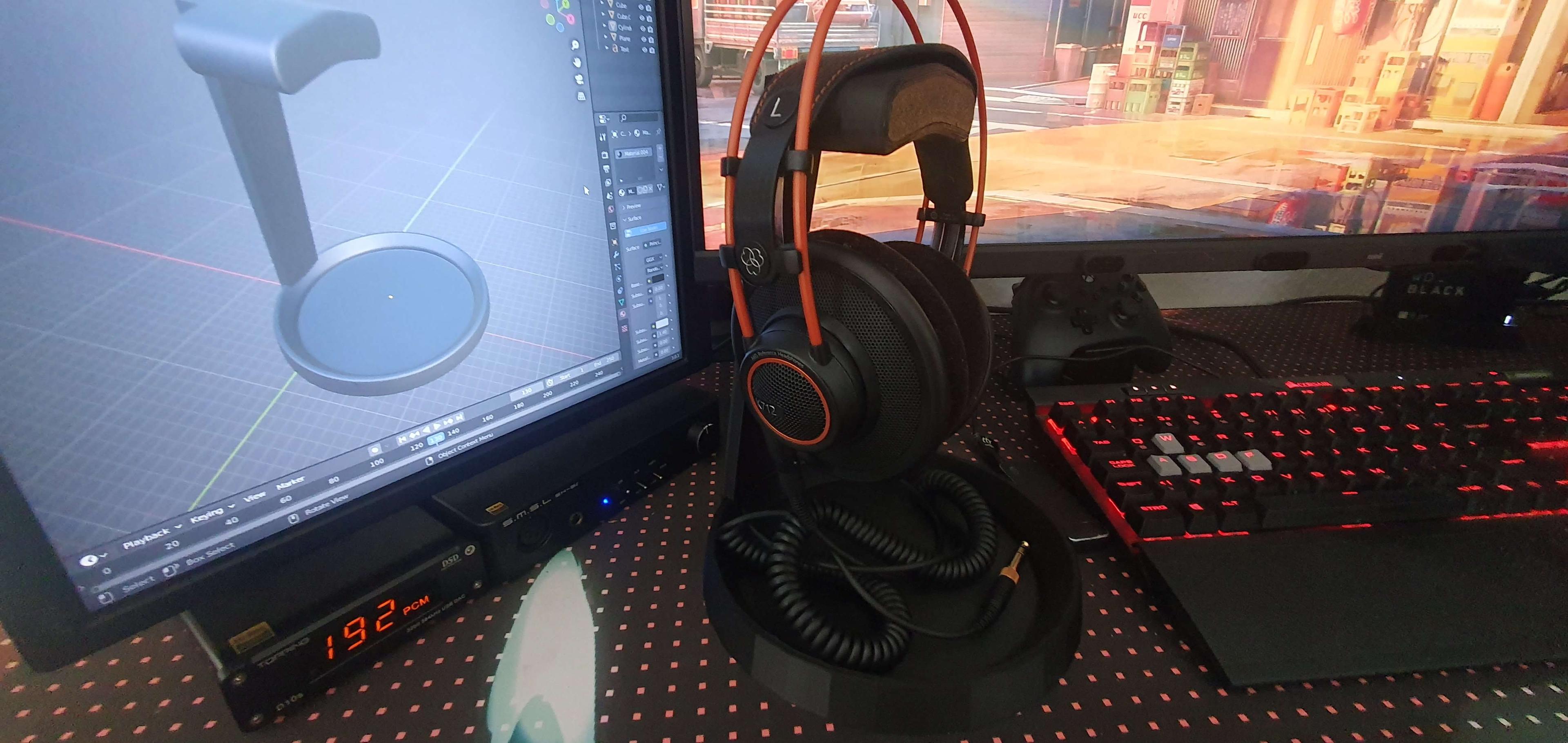 Headphone Stand 3d model