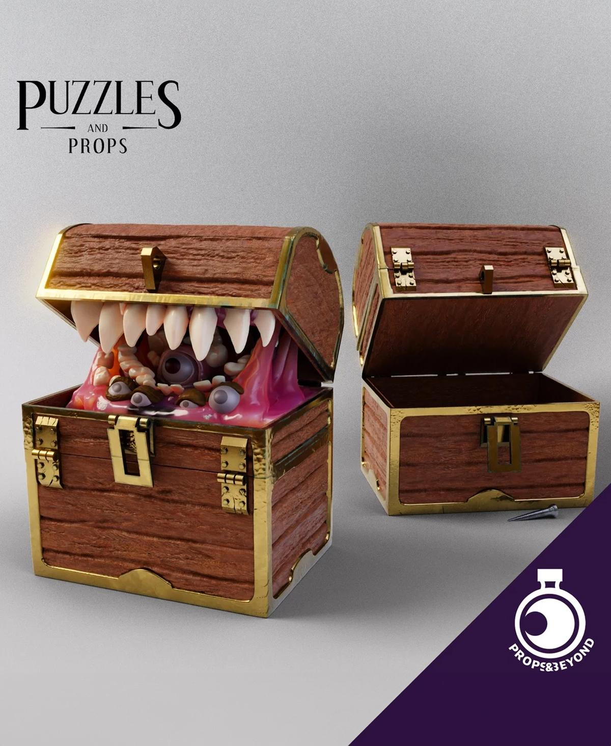 Trap - Chest Mimic 3d model