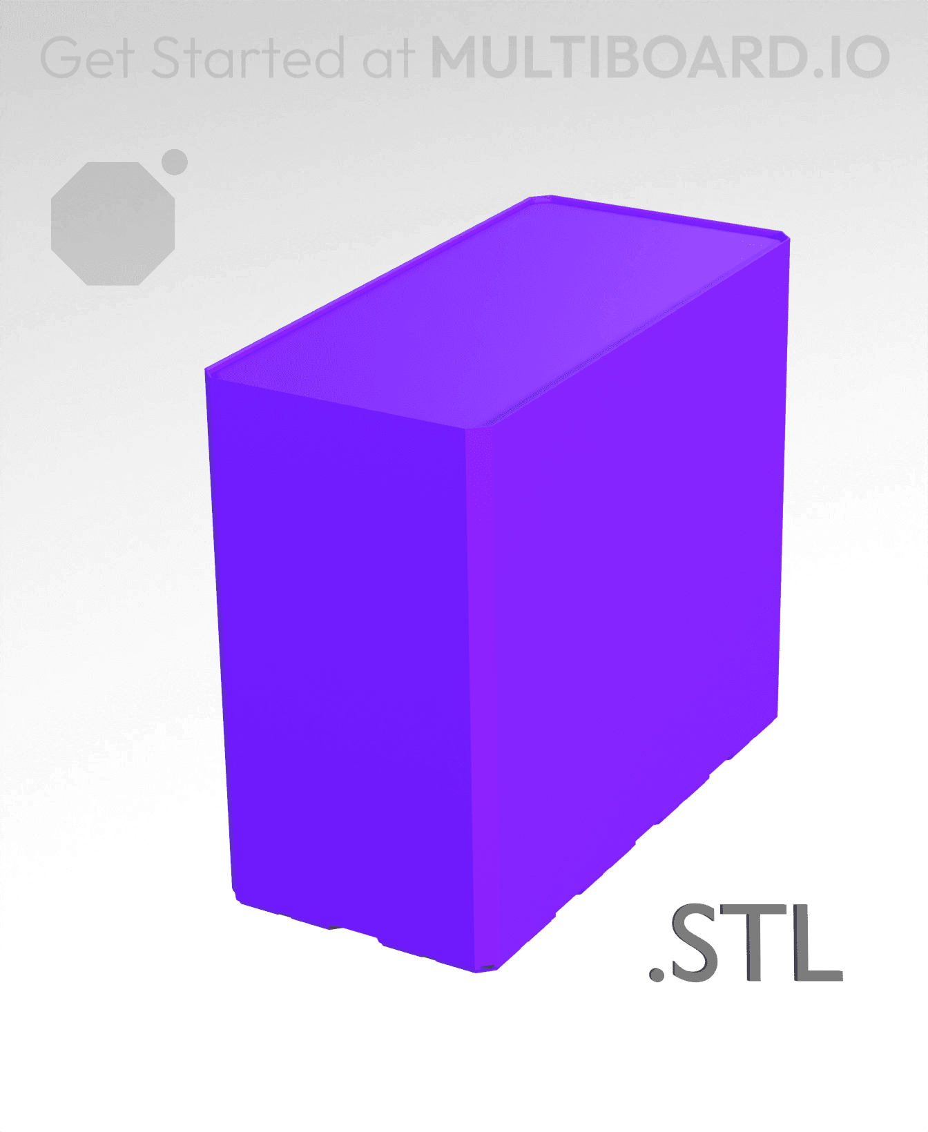 2x4x3·5 - Multibin Insert - STL Remixing File 3d model