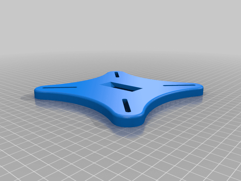 Vesa Mount Simple Stand 3d model