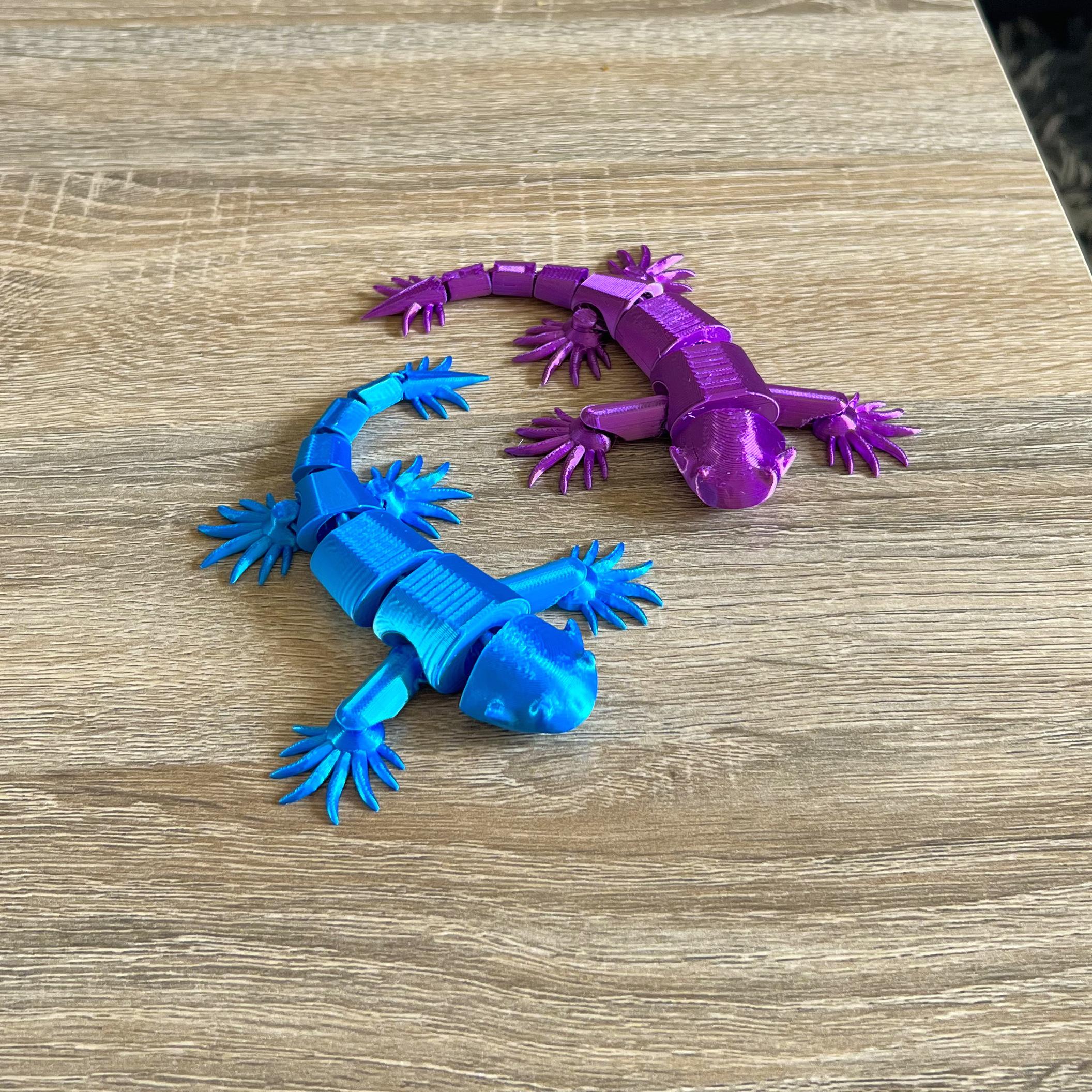 Blue Sea dragon articulated 3d model