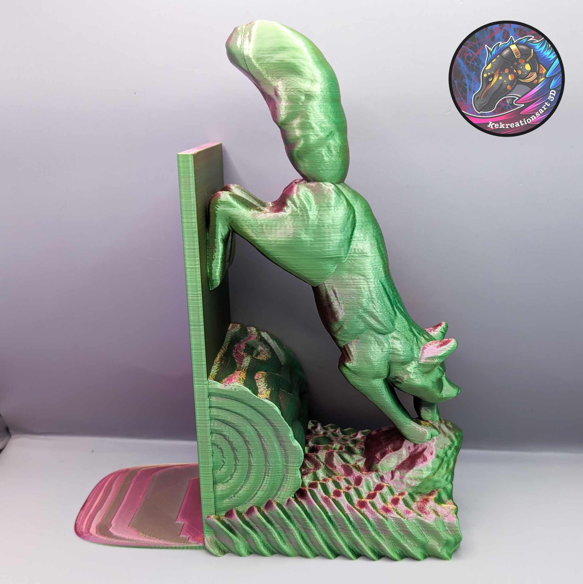 Fox Bookends 3d model