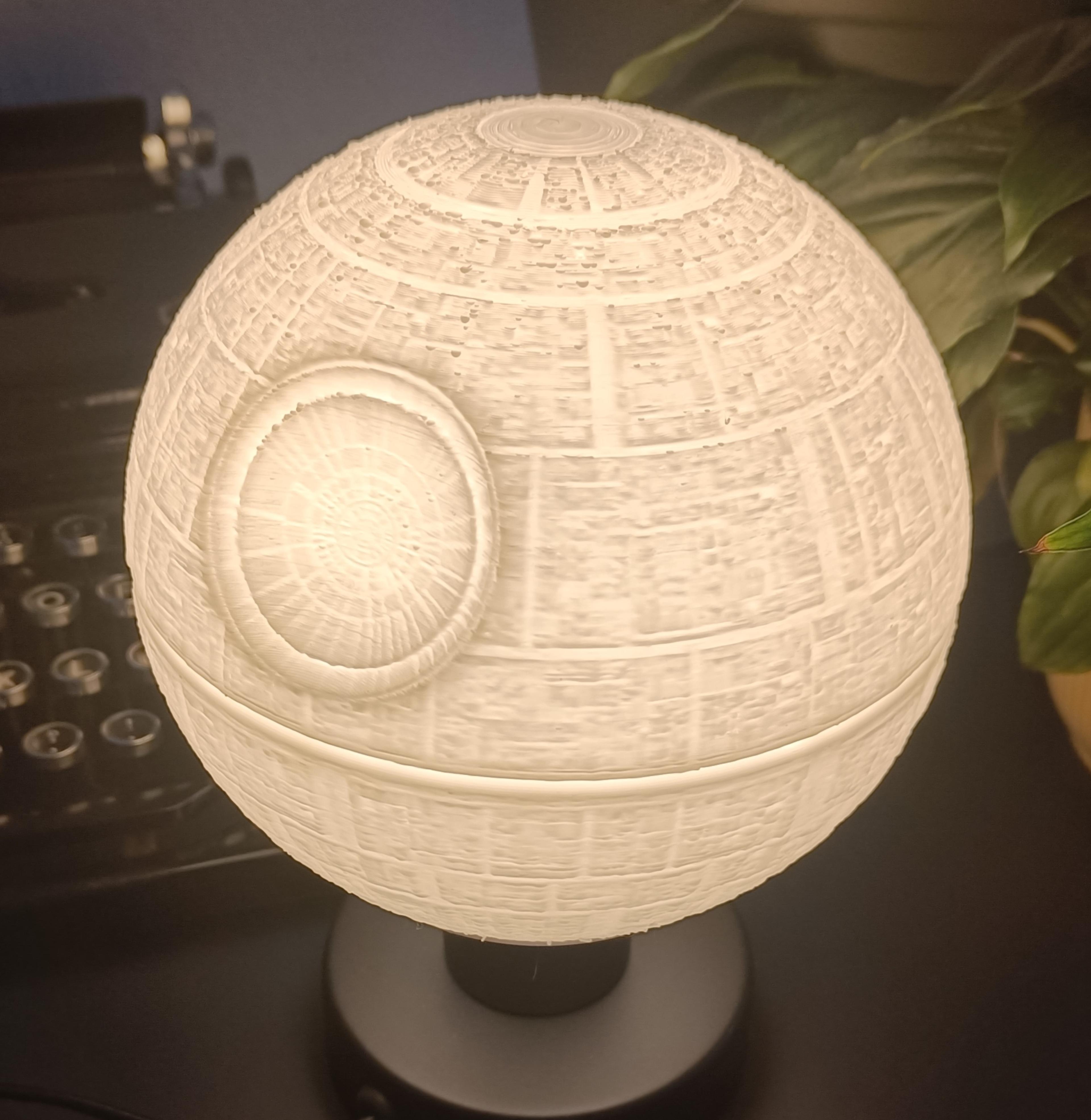 Death Star Lithopanes 3d model