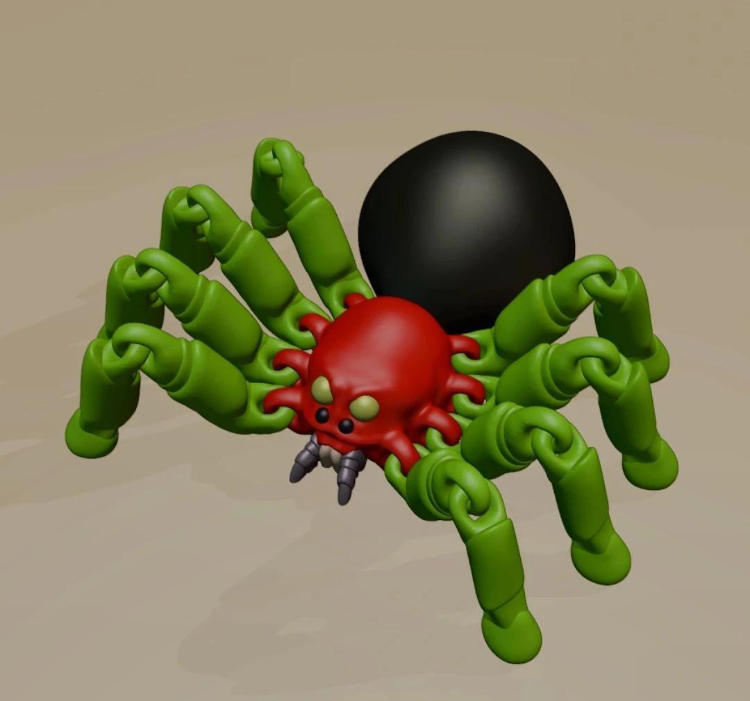 MINI FLEXI SPIDER 3d model