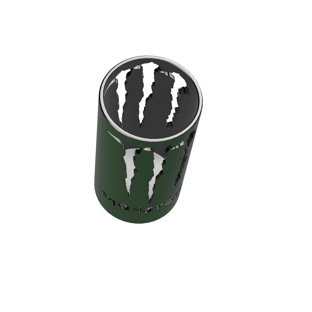 Monster pen holder 3d model