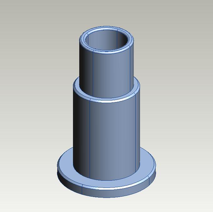 Garelli_rear engine mounts x4 3d model