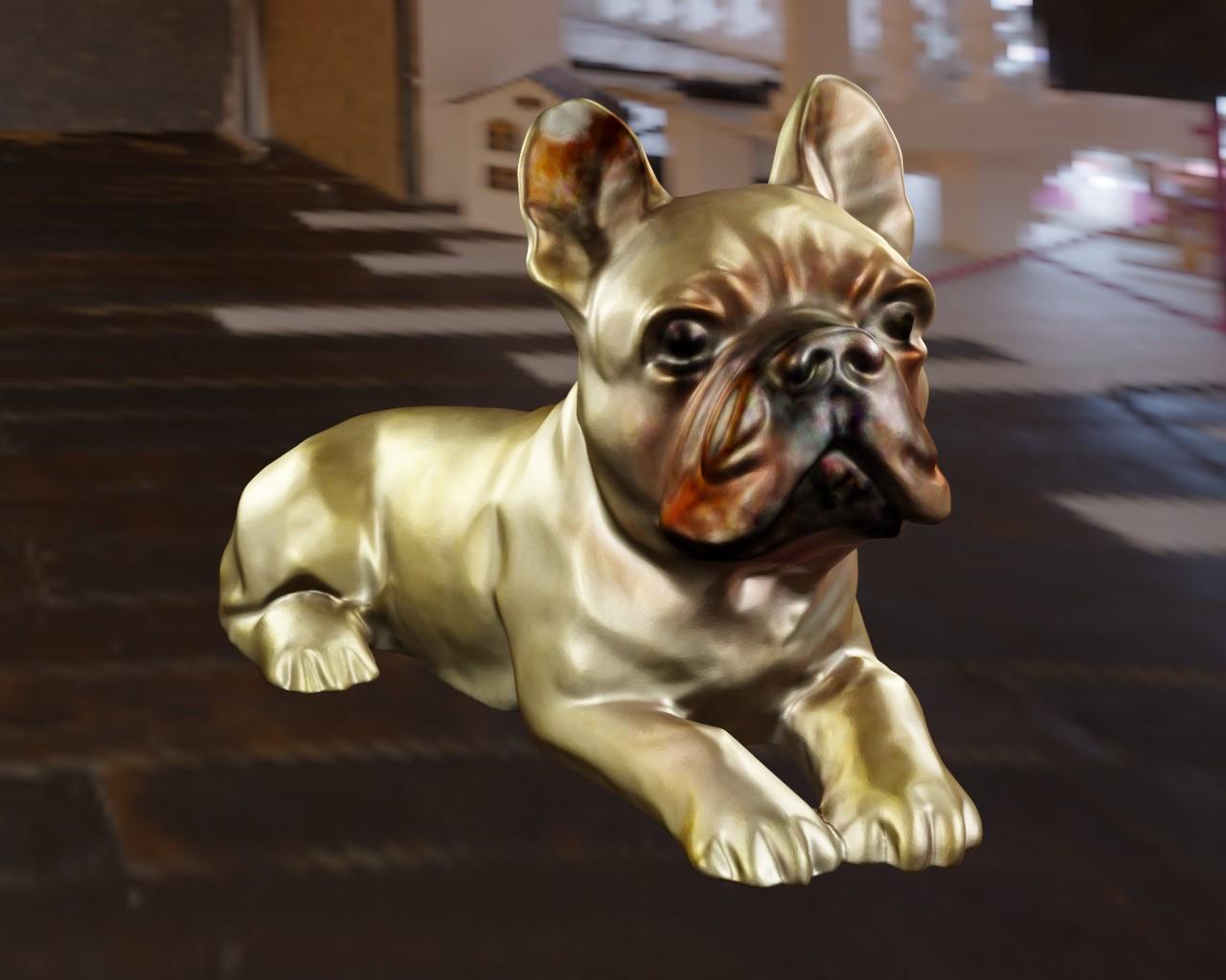 French Bulldog 3d model