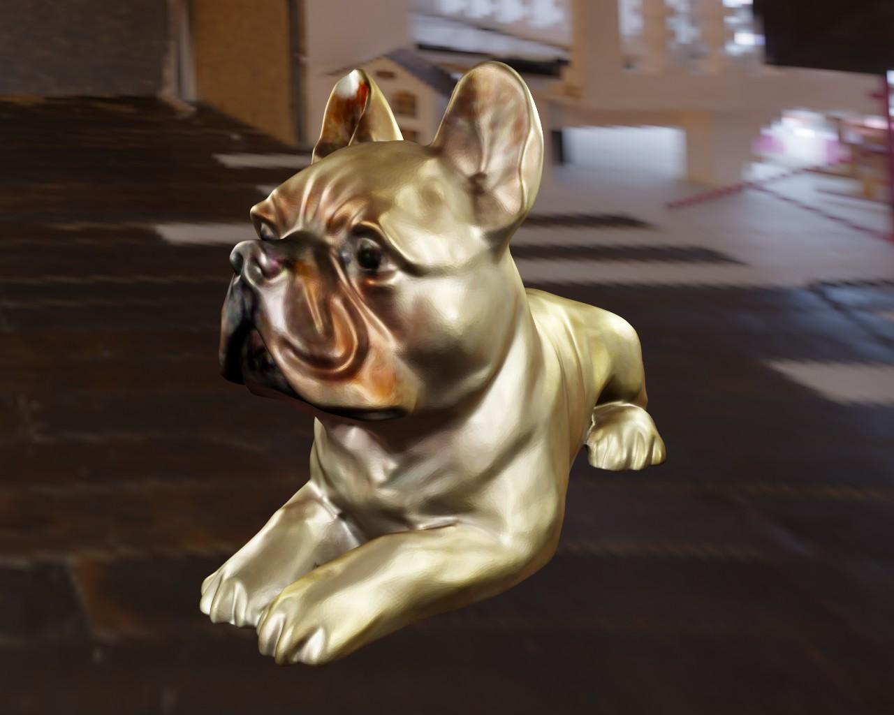 French Bulldog 3d model