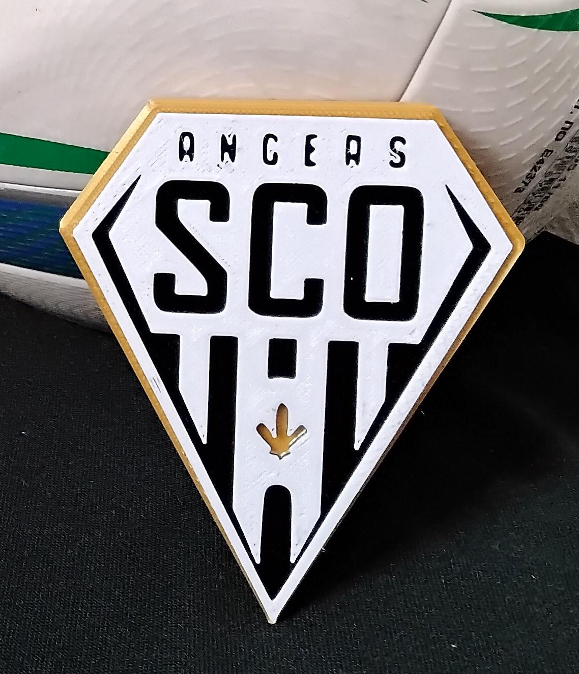 Angers Sporting Club de l'Ouest (Angers) coaster or plaque 3d model