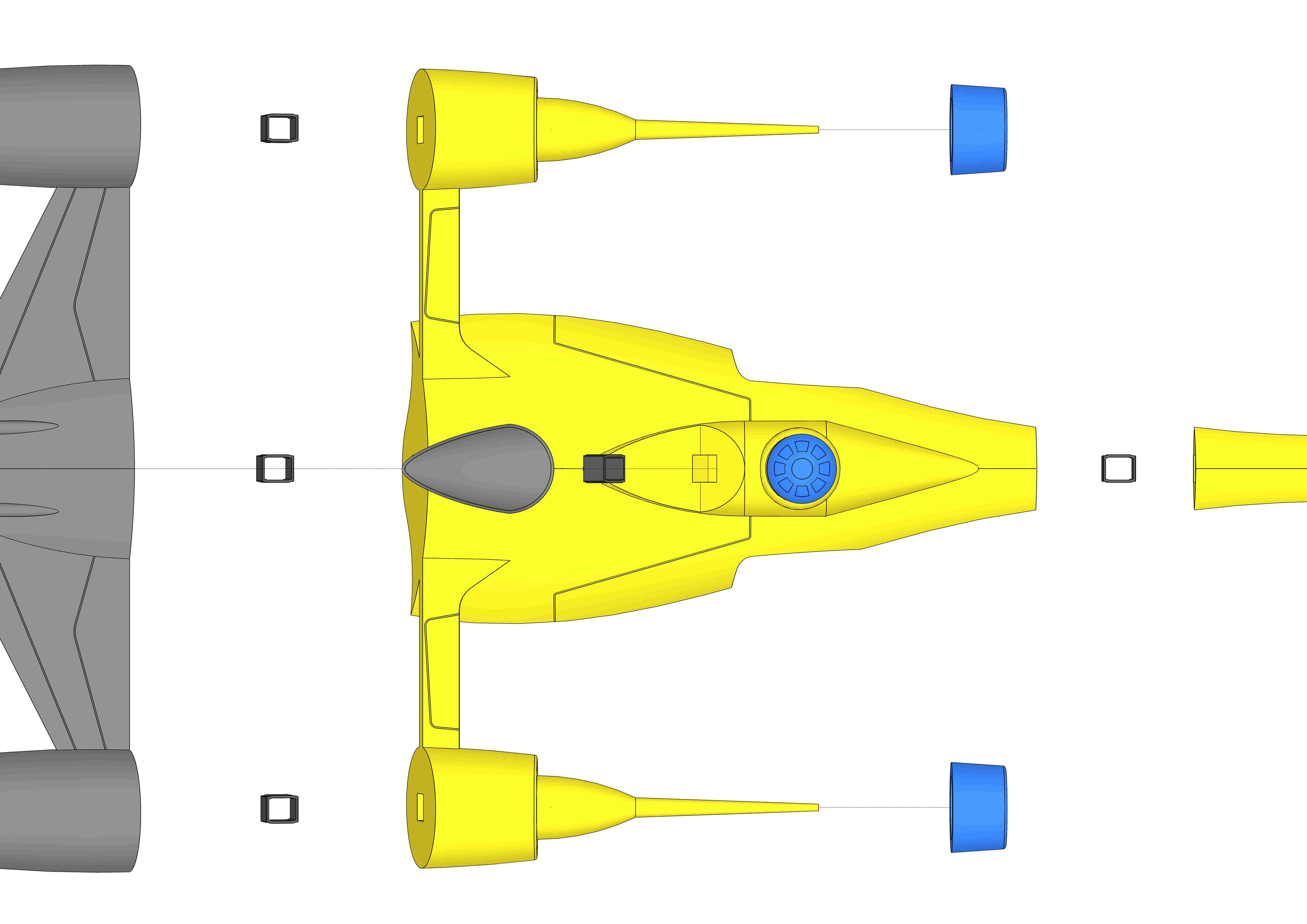 Star Wars N-1 Naboo Starfighter 3d model