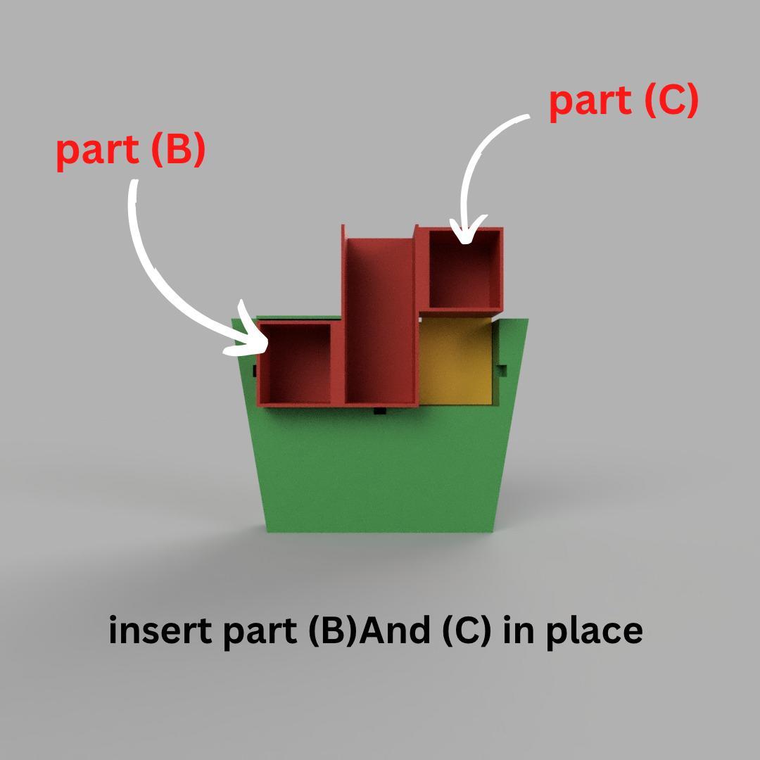 Squidward magic box 3d model