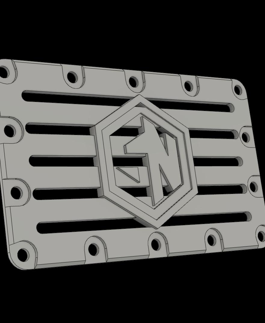 Custom Shop Nation Air Vent Cover 3d model