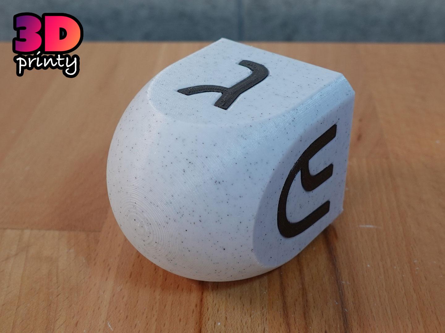 Print-in-Place Twisty Puzzle Box - Dreidel 3d model