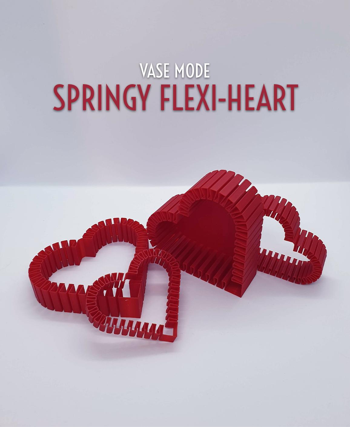 Flexi-Heart || Vase Mode 3d model