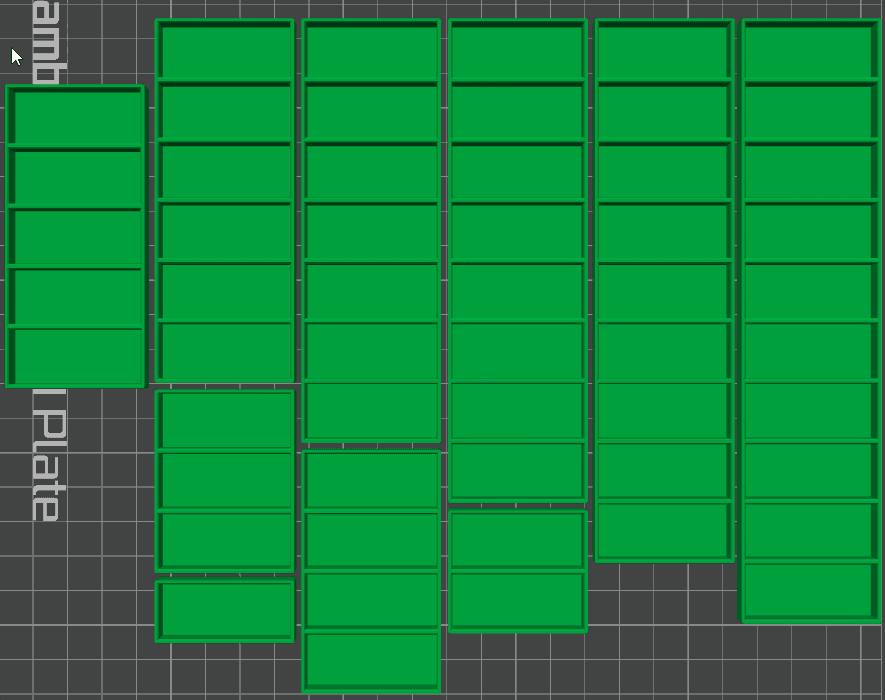 Canon LP-E8 Battery Grids 3d model