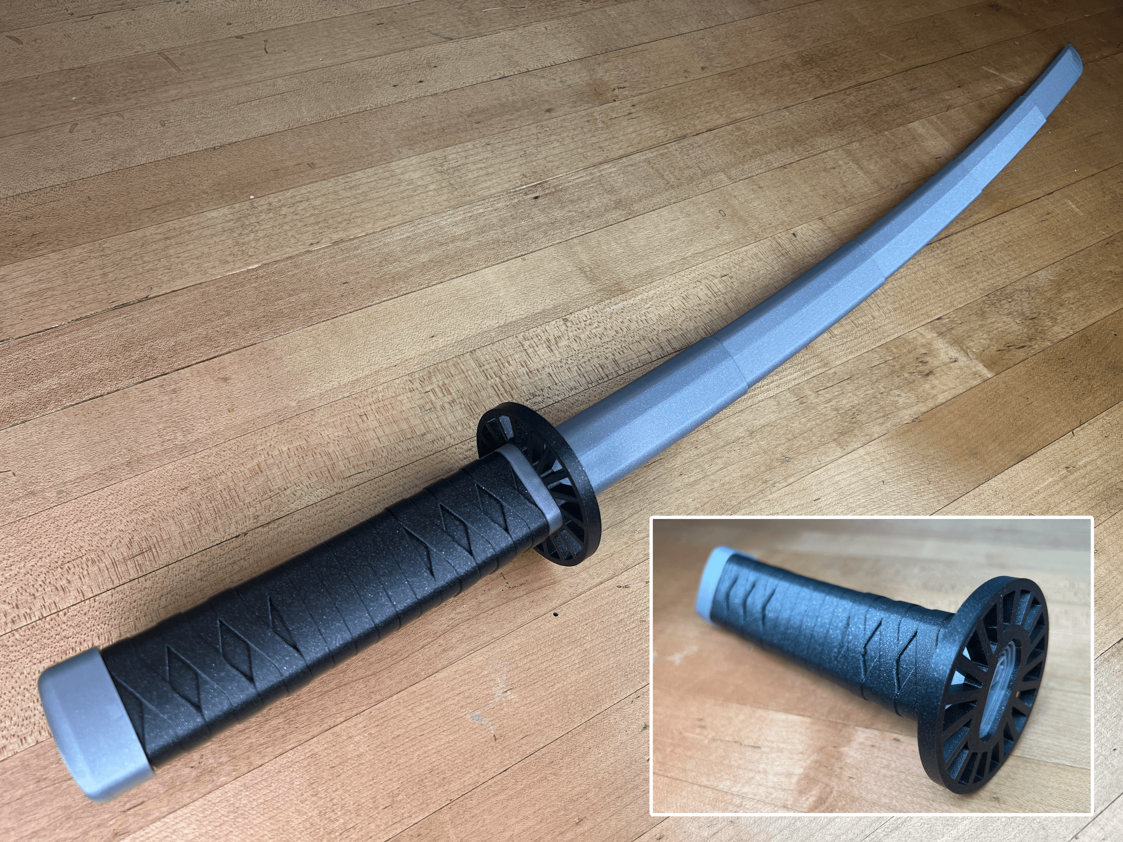 Tanjiro’s 1ST Collapsing Katana 3d model