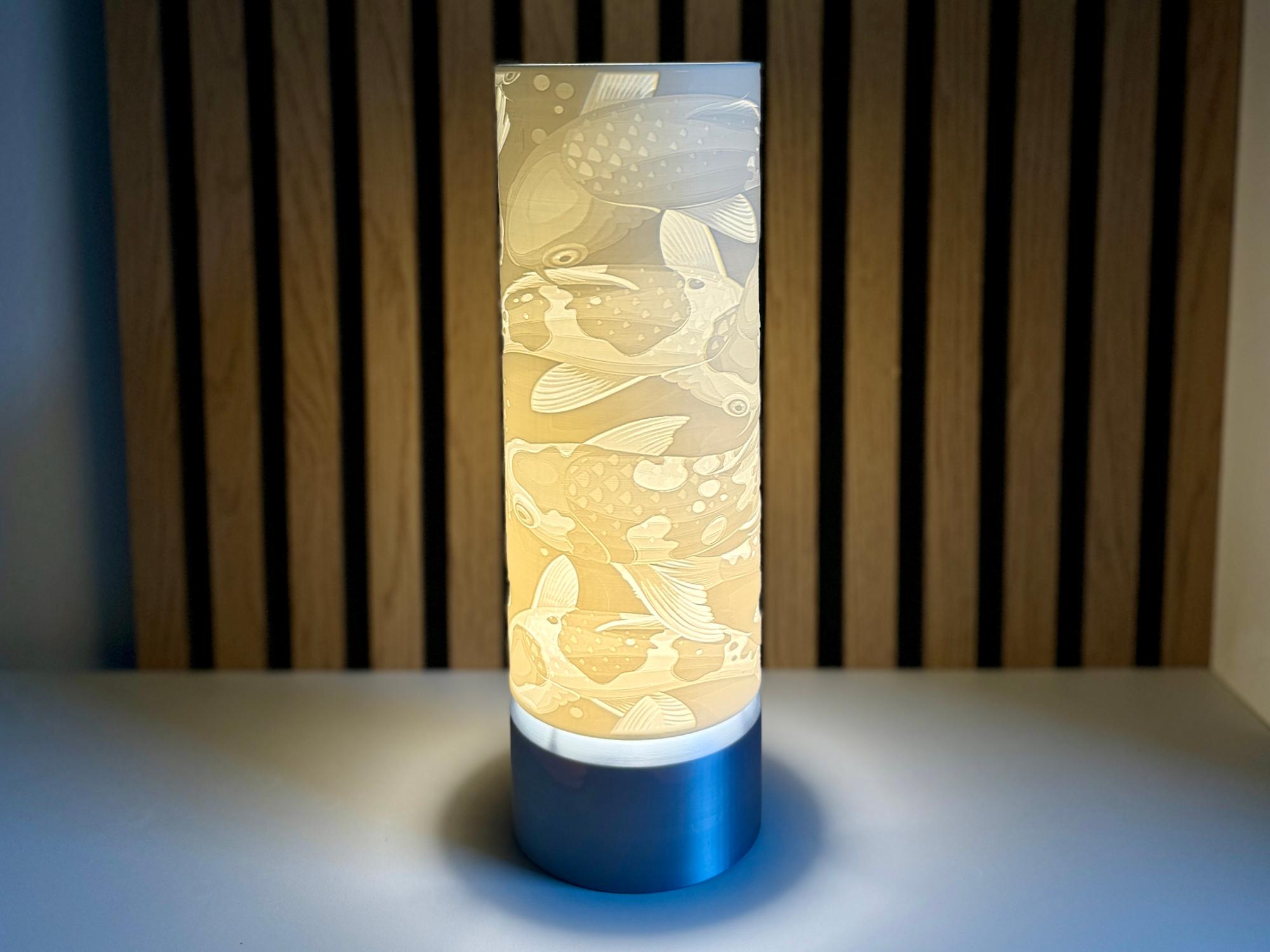 Koi, desk lamp. 3d model