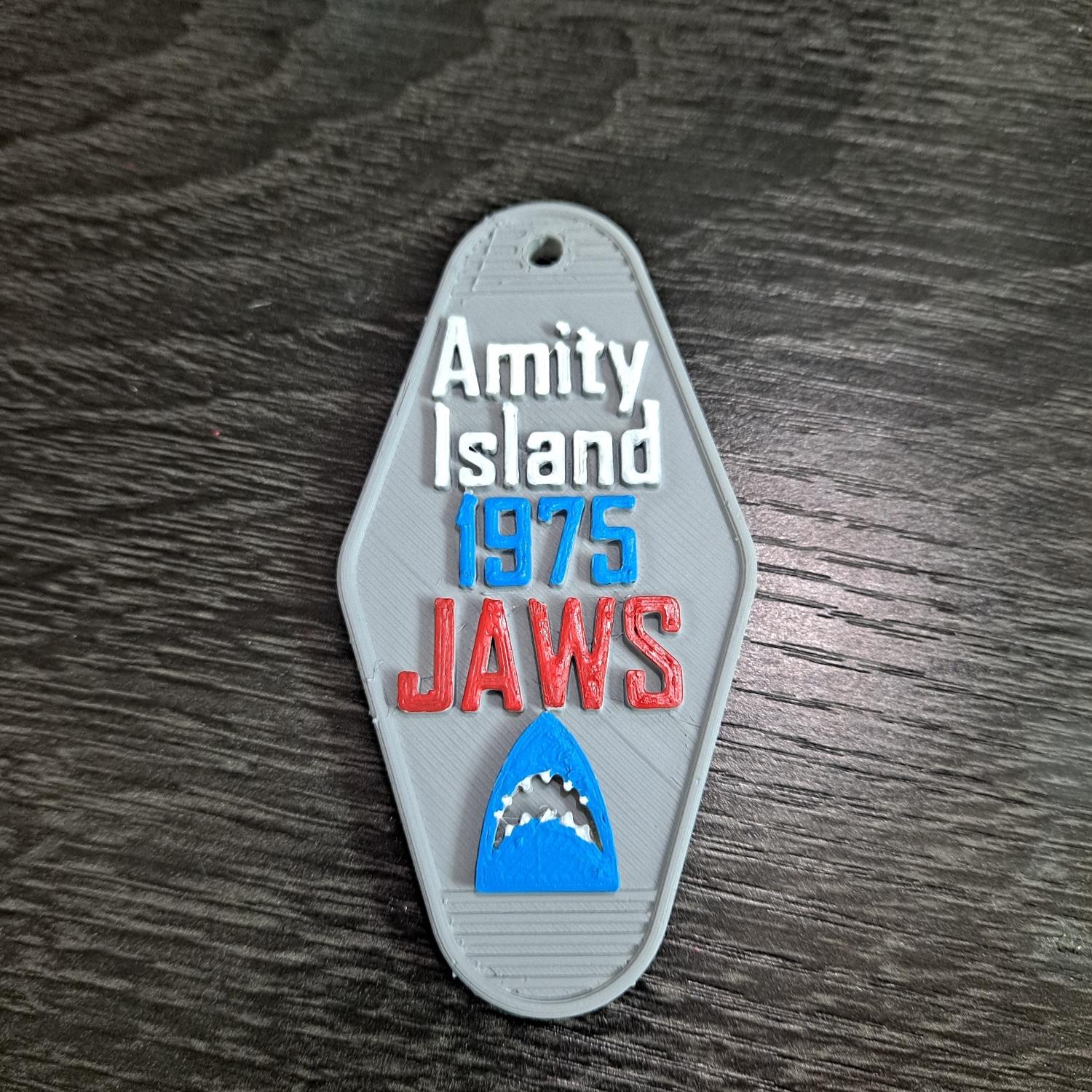 Jaws keychain 3d model