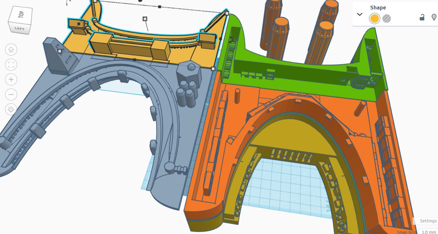 Hydro Electric Dam 3d model