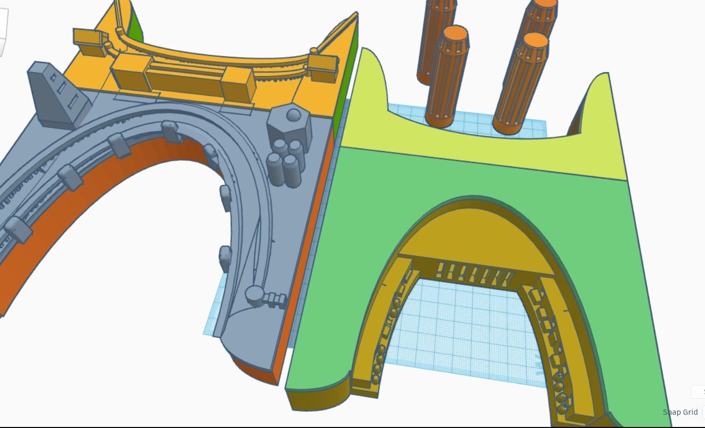 Hydro Electric Dam 3d model