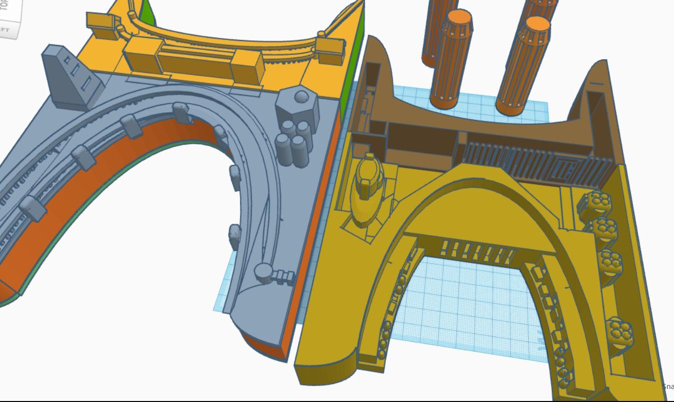 Hydro Electric Dam 3d model