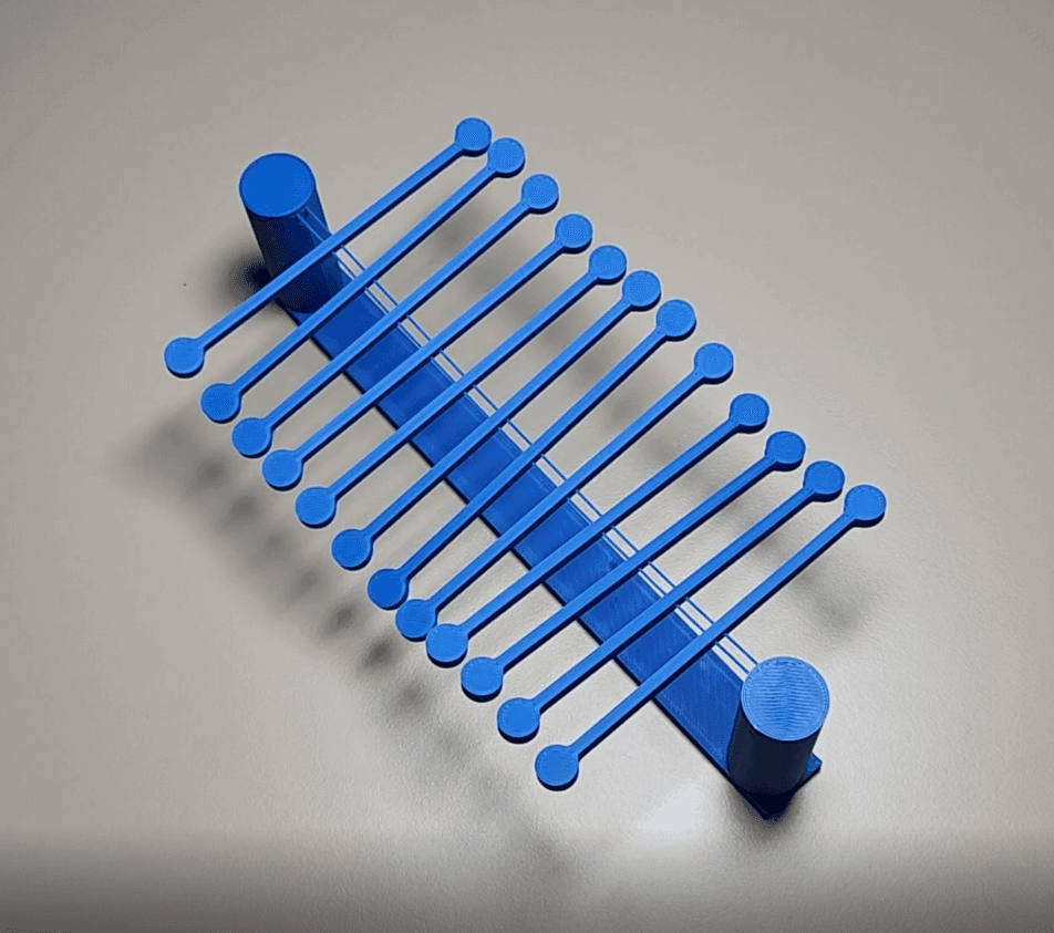 Mini Wave Desk Toy 3d model