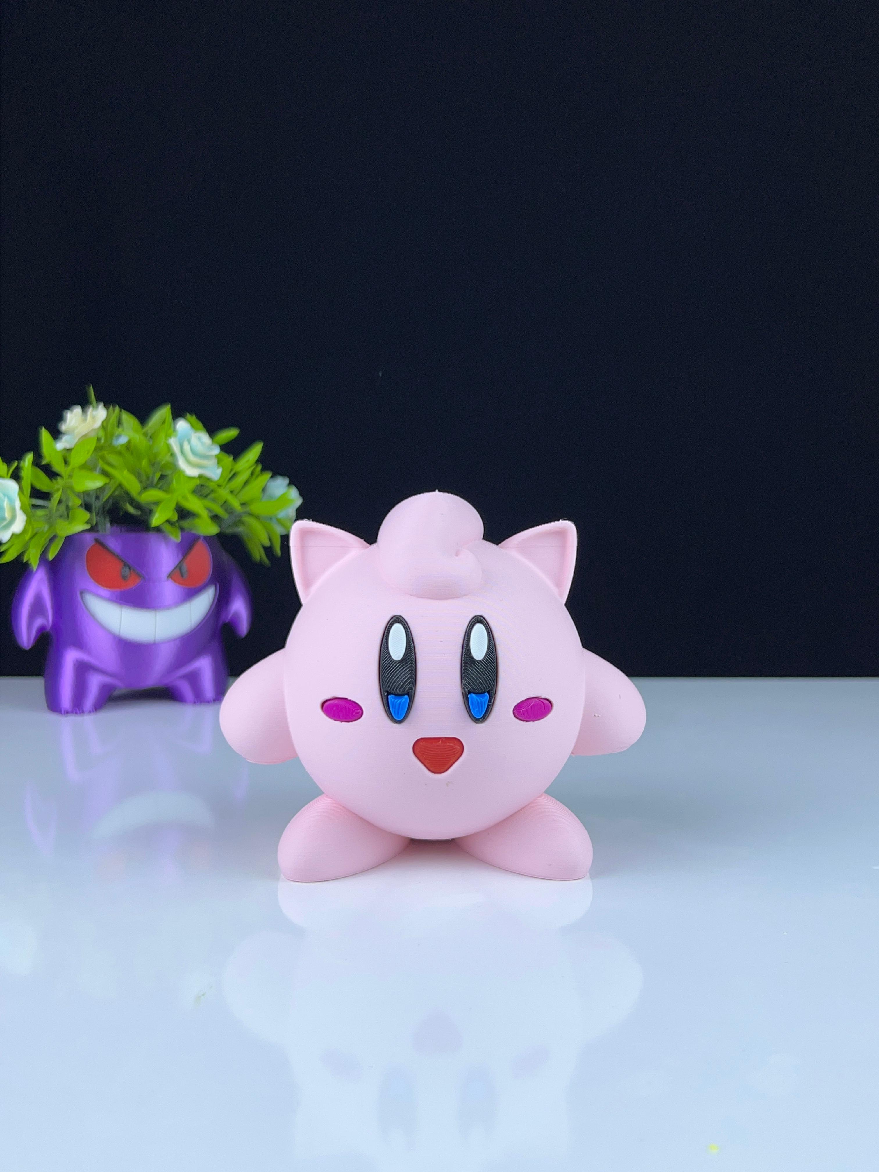 jigglypuff kirby  3d model