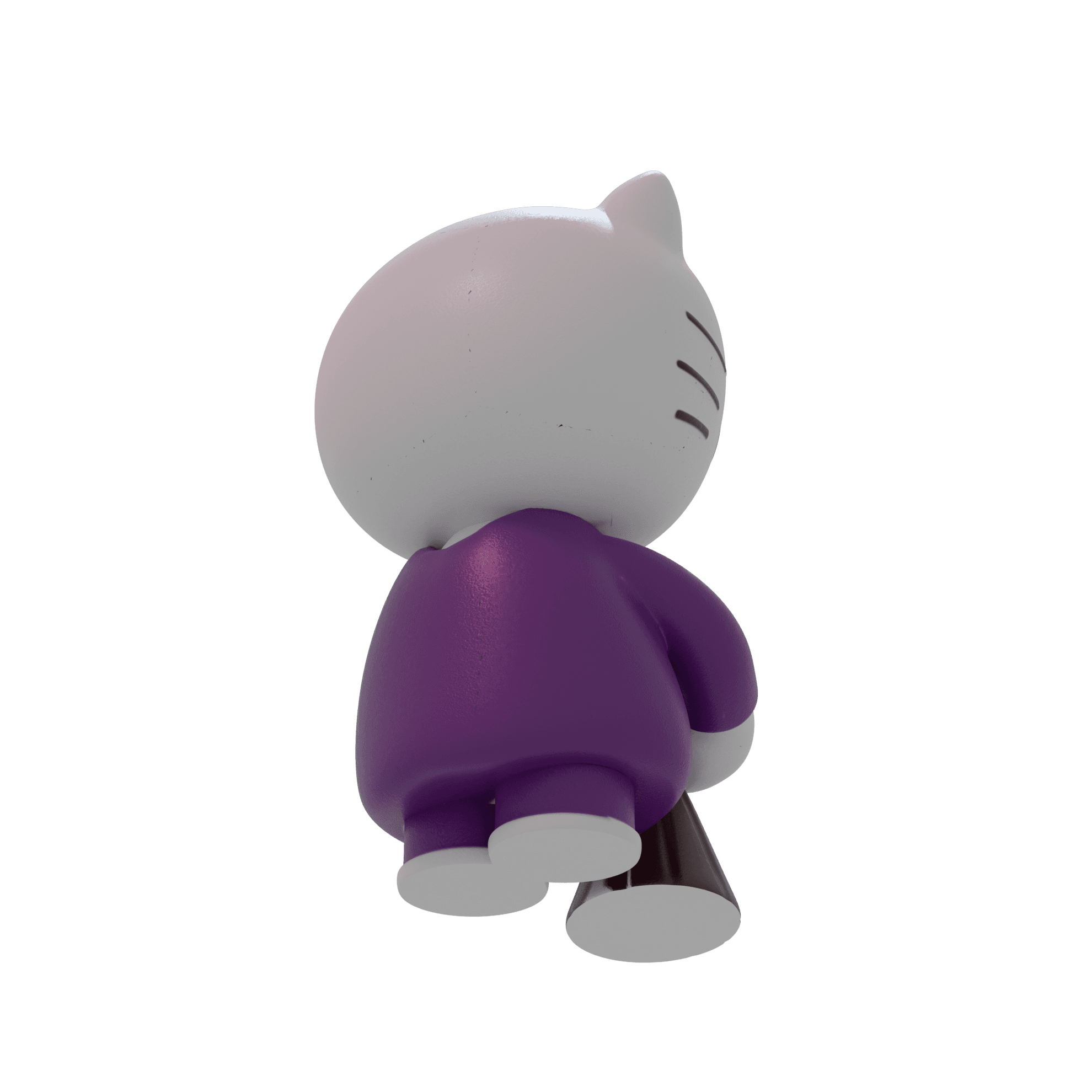 Hello Kitty Cleaning 3d model