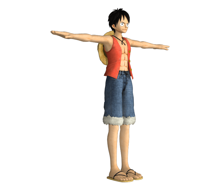 Monkey D Luffy 3d model