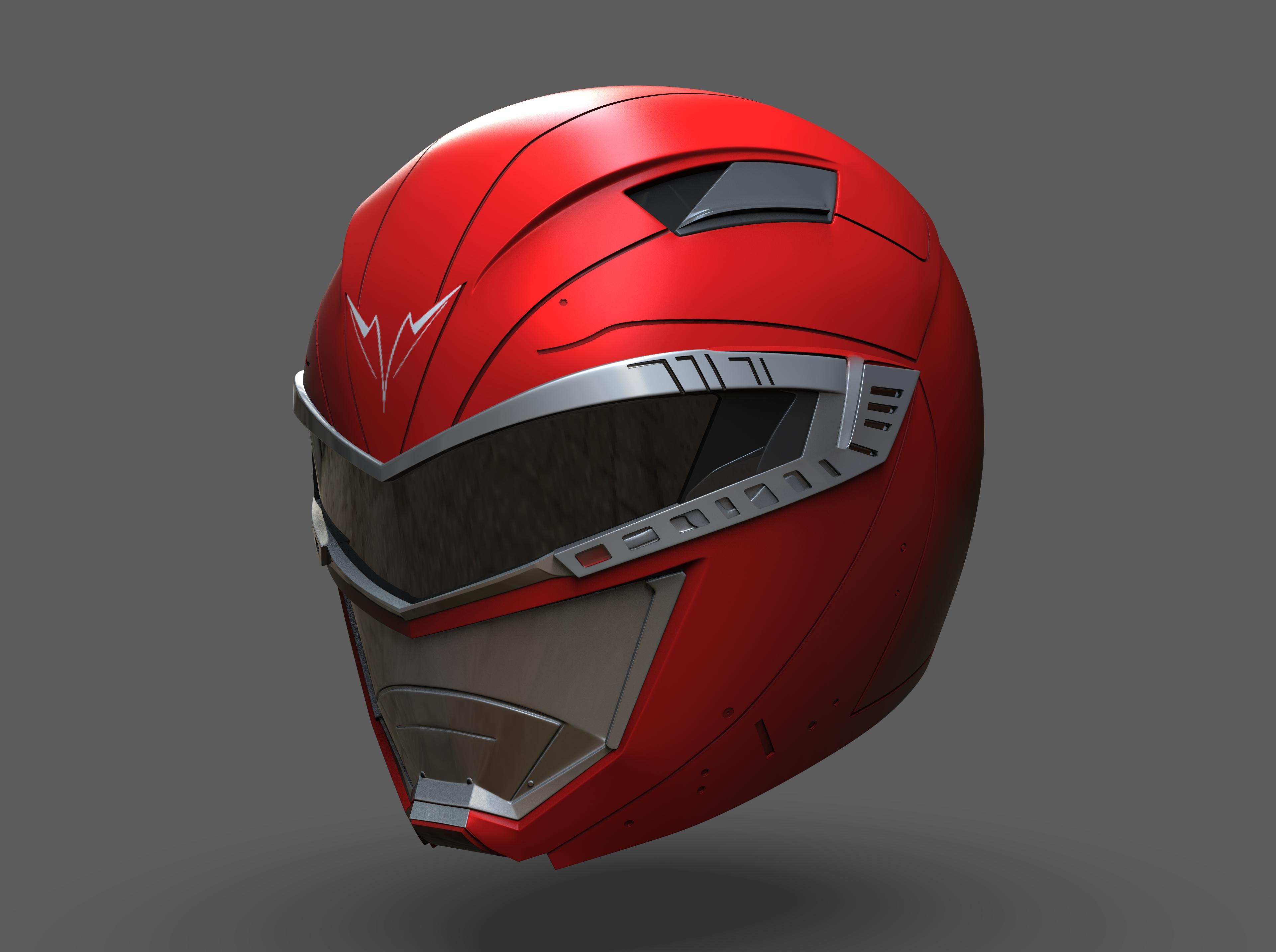 Red Ranger Remake 3d model