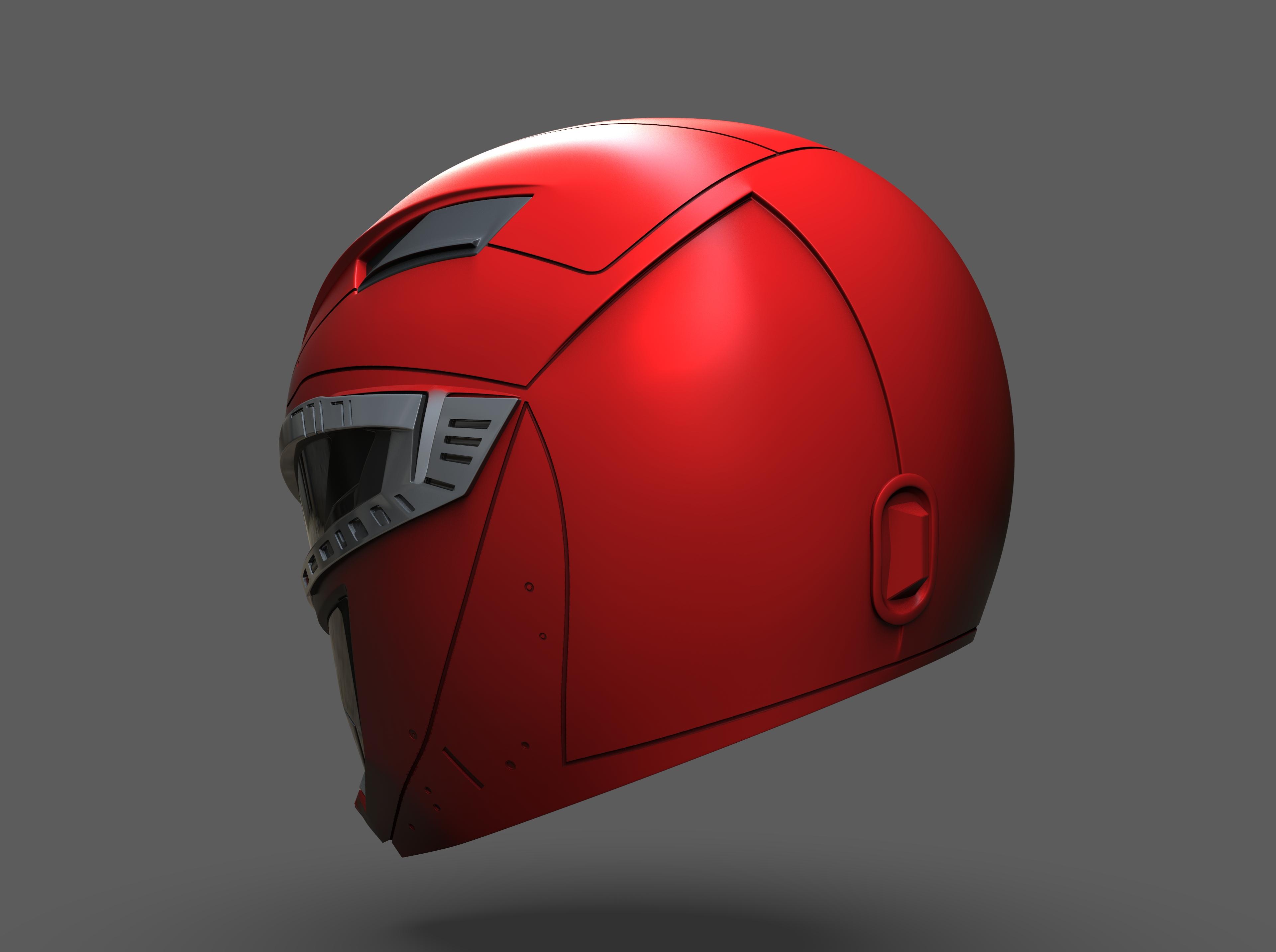 Red Ranger Remake 3d model