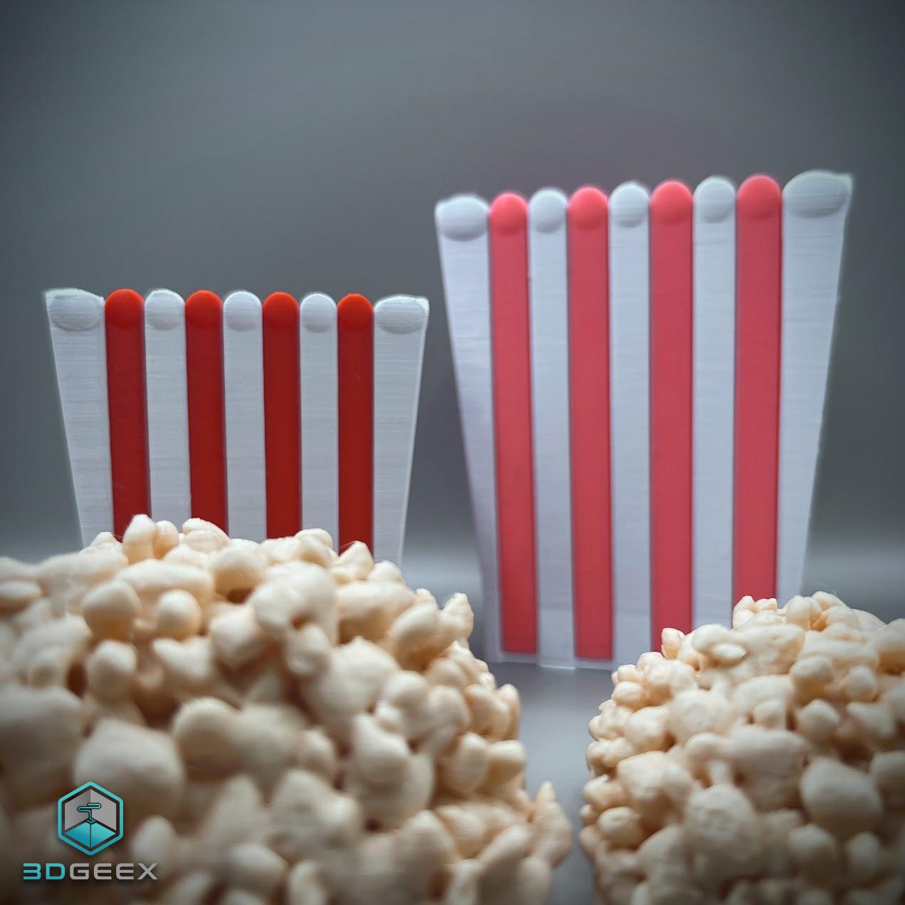 Popcorn Box 3d model