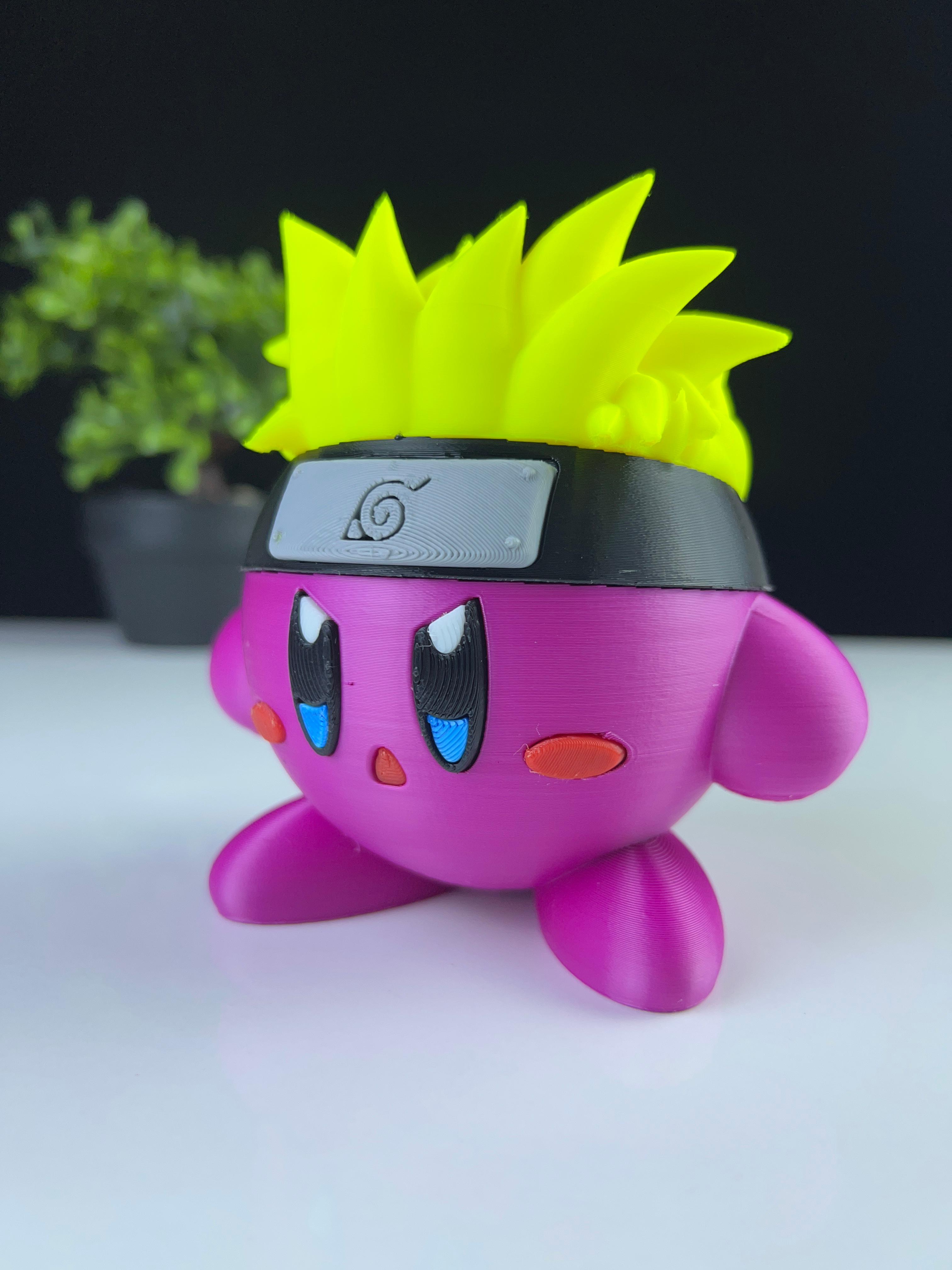 naruto kirby  3d model