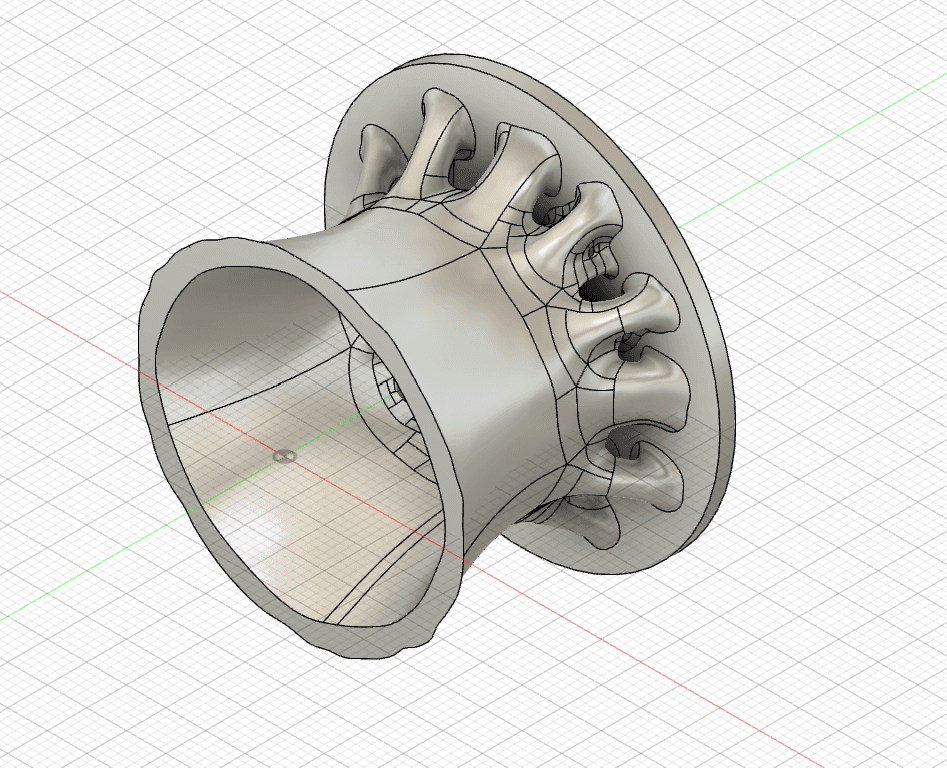 Generative Design Display Stand 3d model