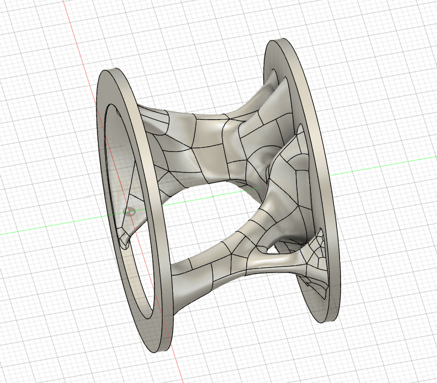 Generative Design Display Stand 3d model