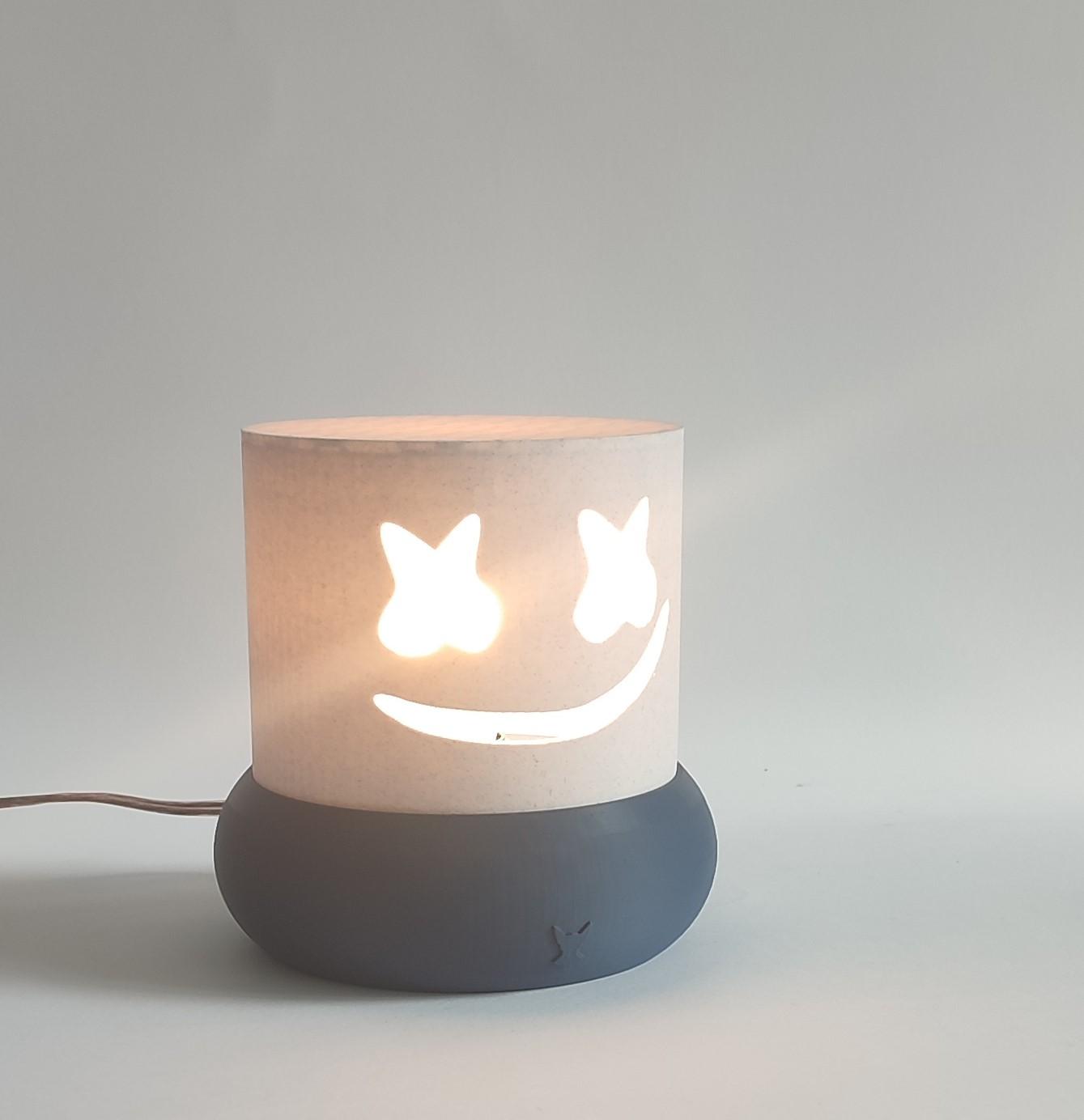 Marshmello Lamp 3d model