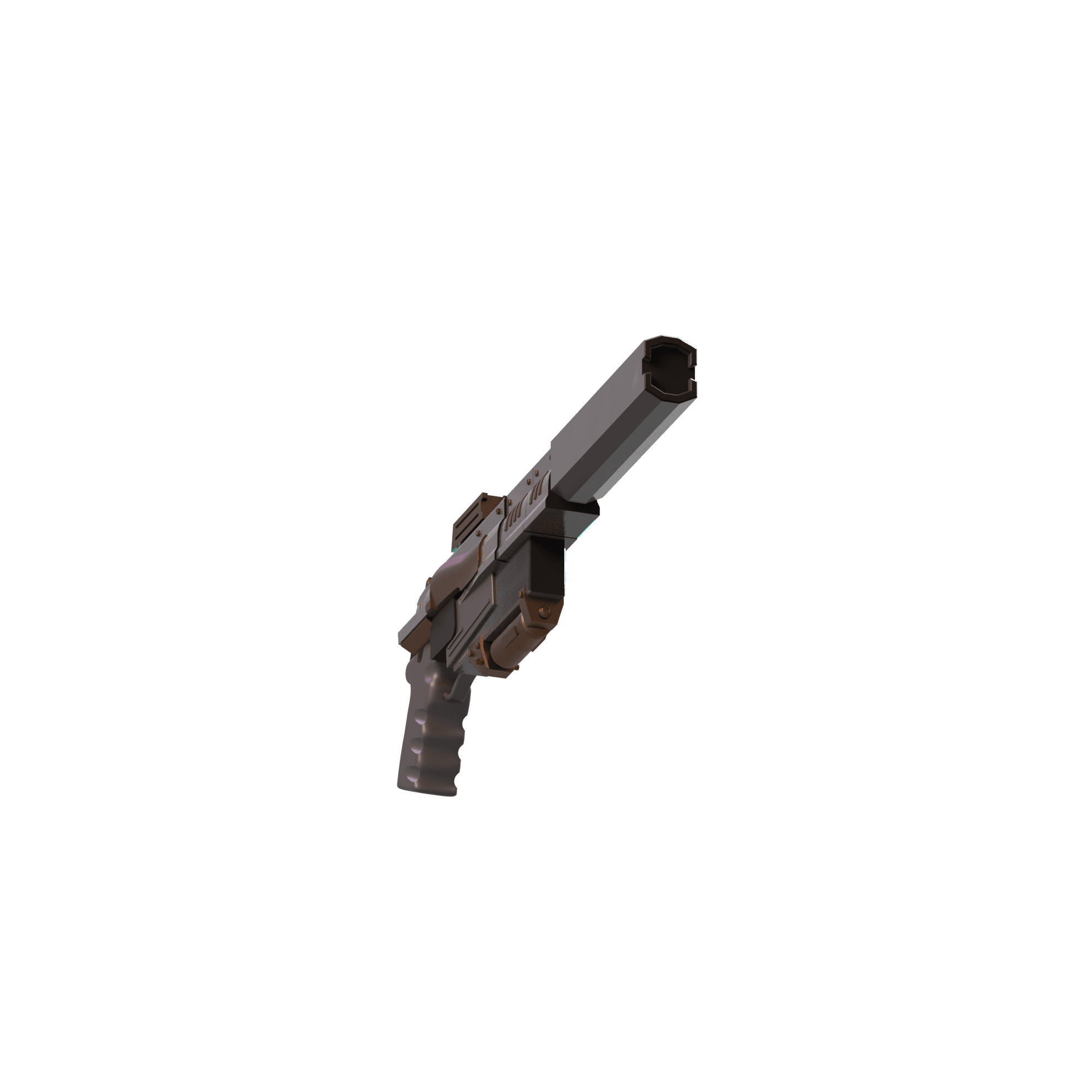 Fallout 10mm Pistol 3 3d model