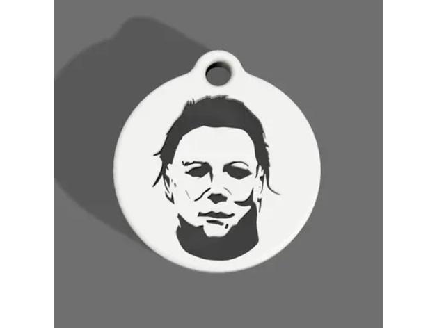 Michael Myers Keychain 3d model