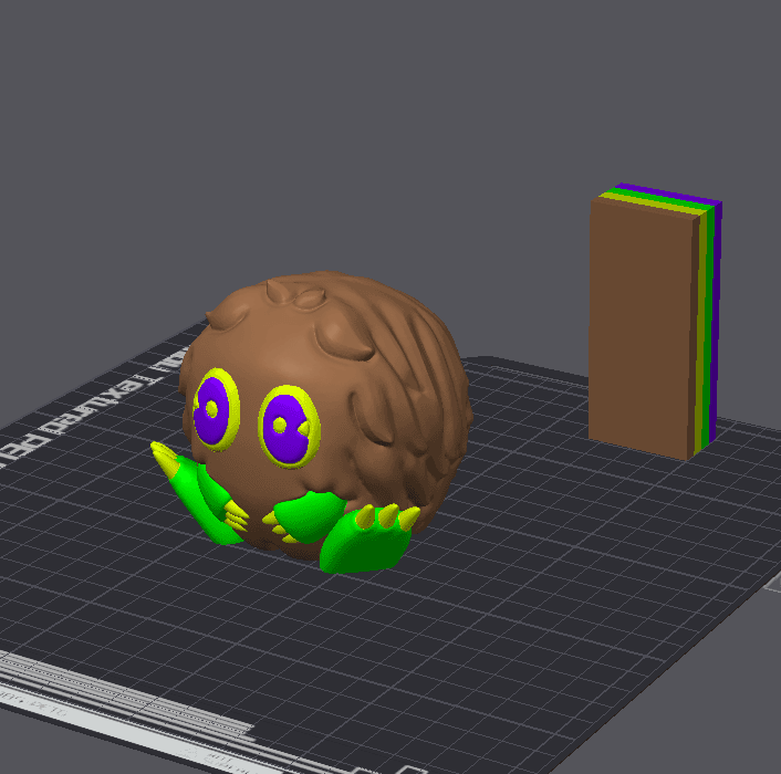 Kuriboh - YuGiOh - Print in Place 3d model