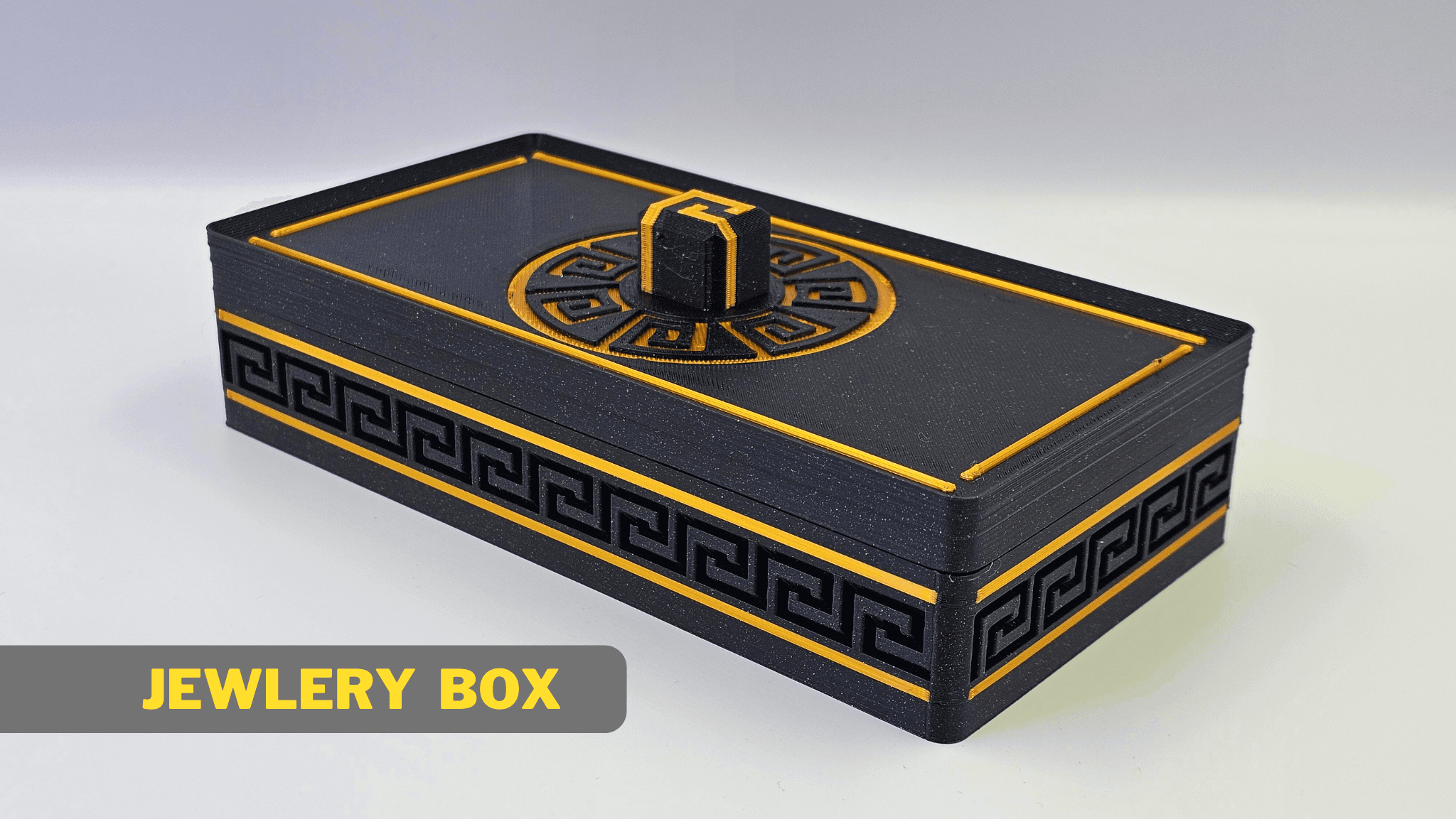 Elegant jewelry box 3d model