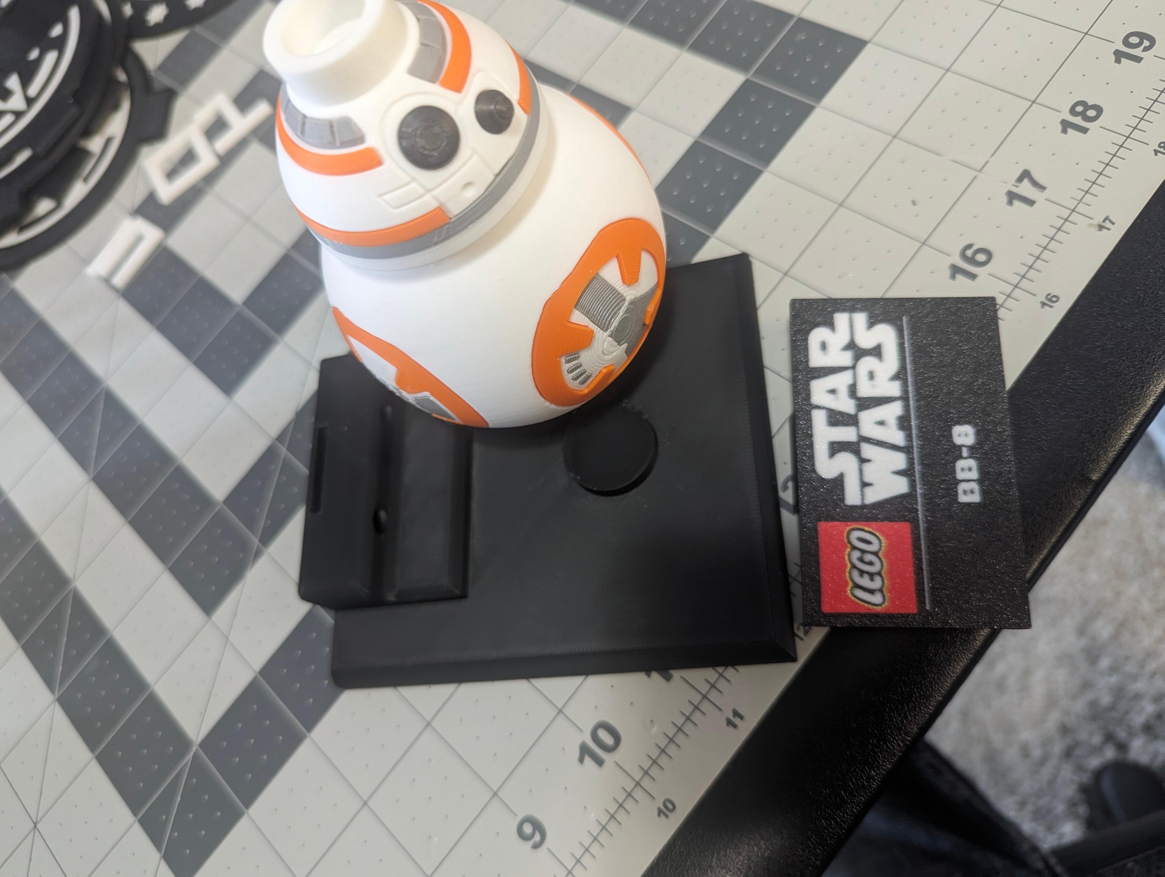 BigBricks BB-8 Wall Mount 3d model