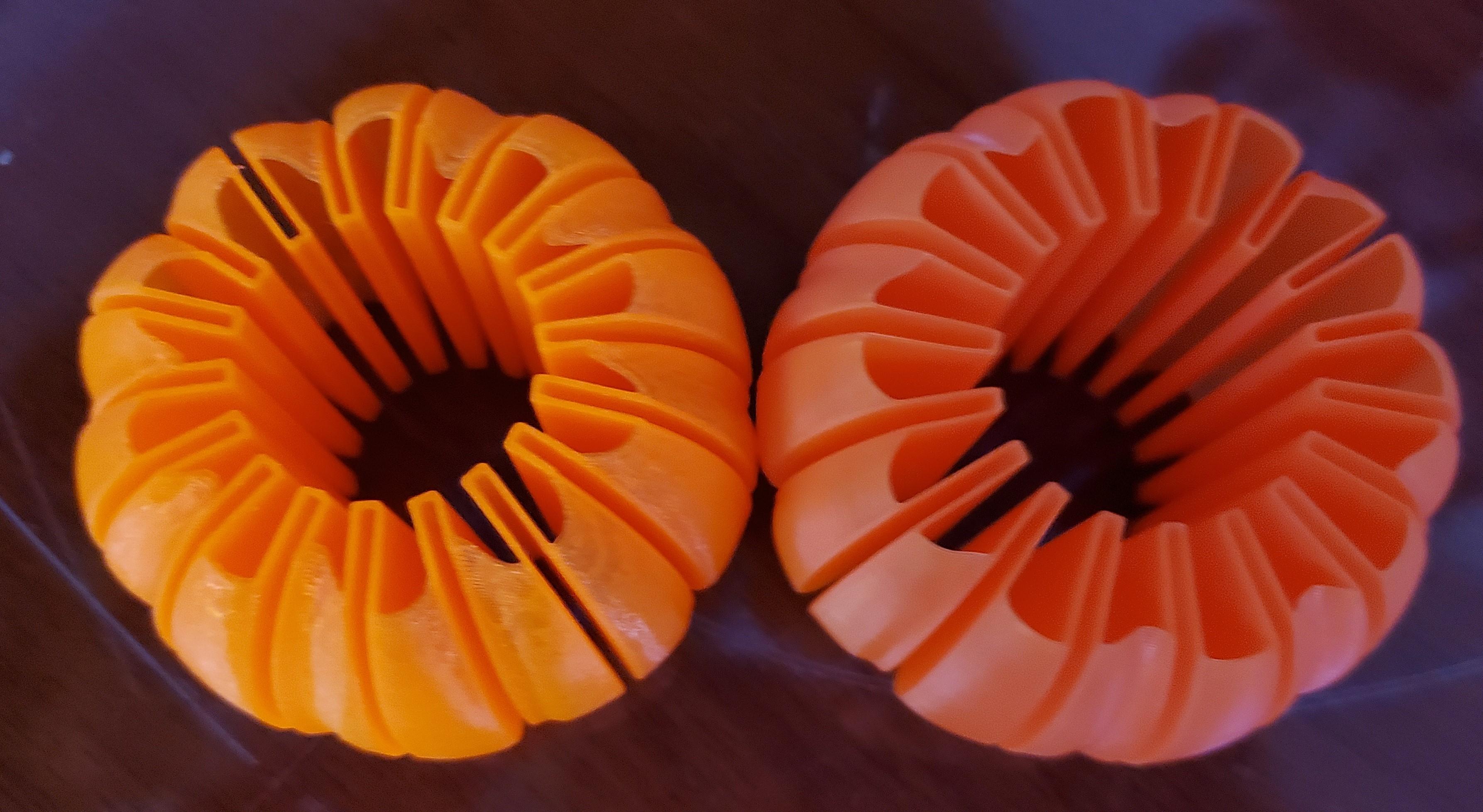 Flexi Fidget Pumpkin 3d model