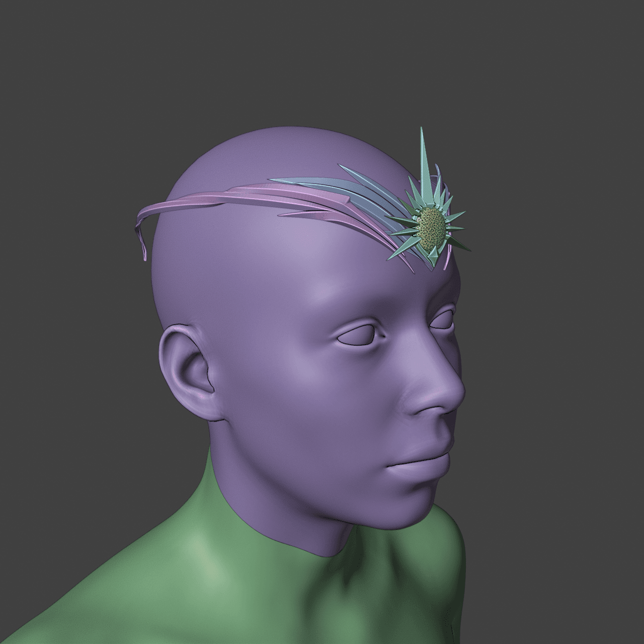 FANTASY CIRCLET OF BLASTING BALDURS GATE 3 3d model